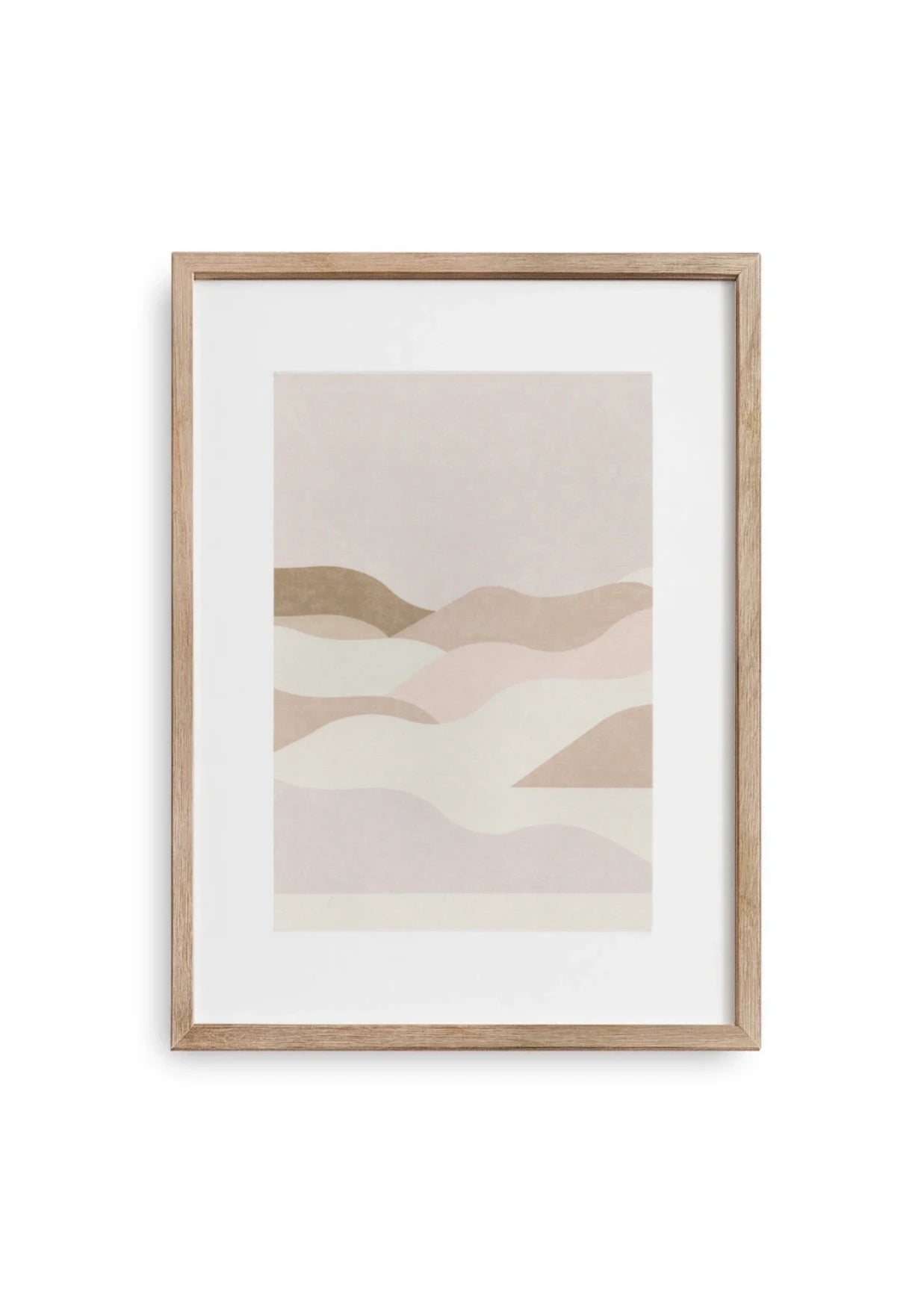 Poster Landschaft - Abstrakt Berge