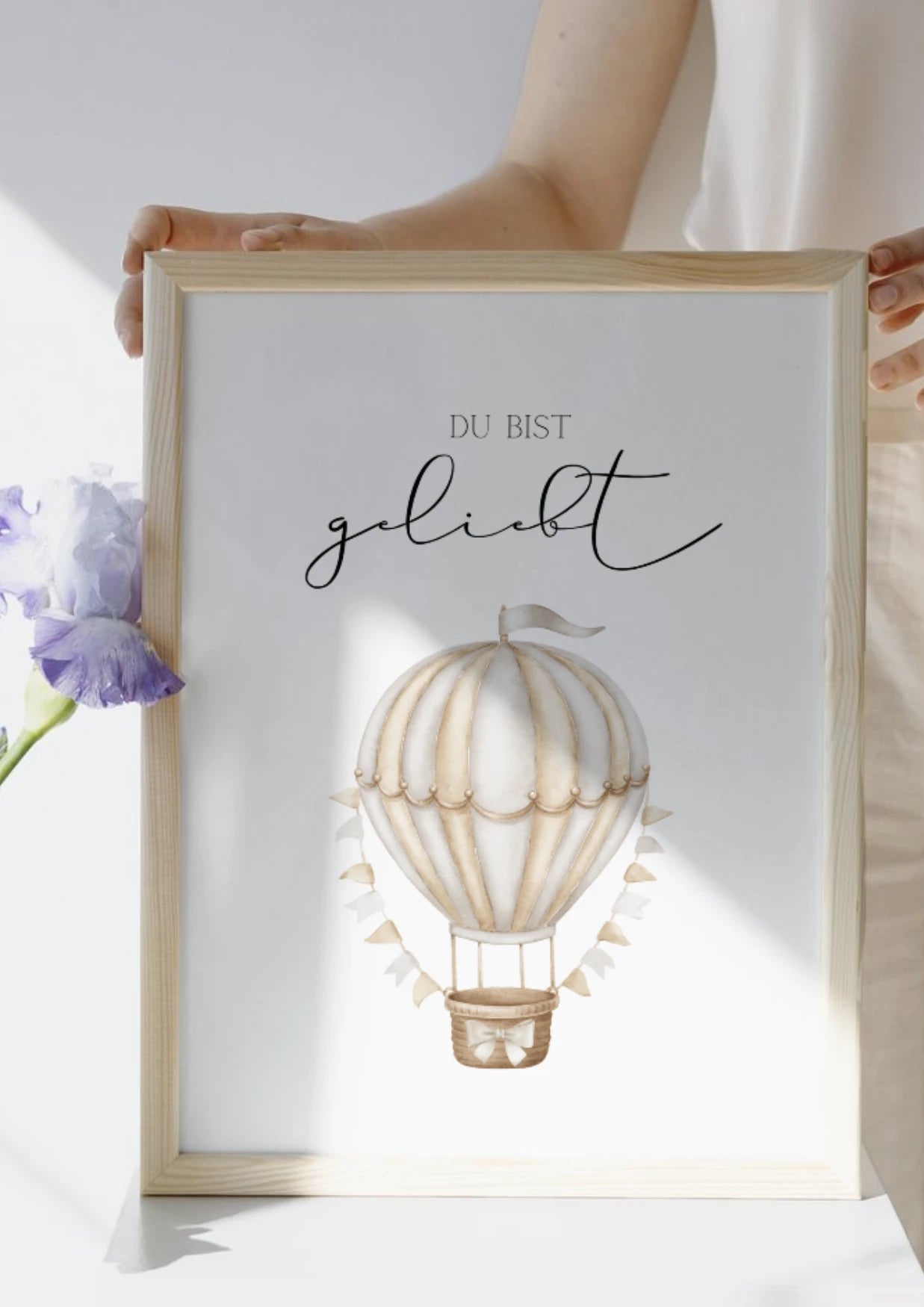 Poster - Heißluftballon