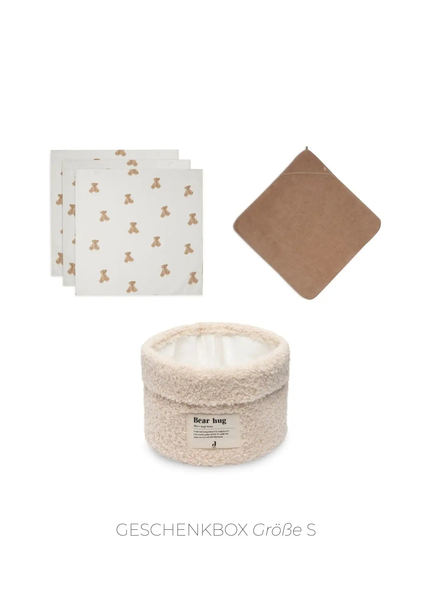 Geschenkbox - Baby Erstausstattung Set - Teddy