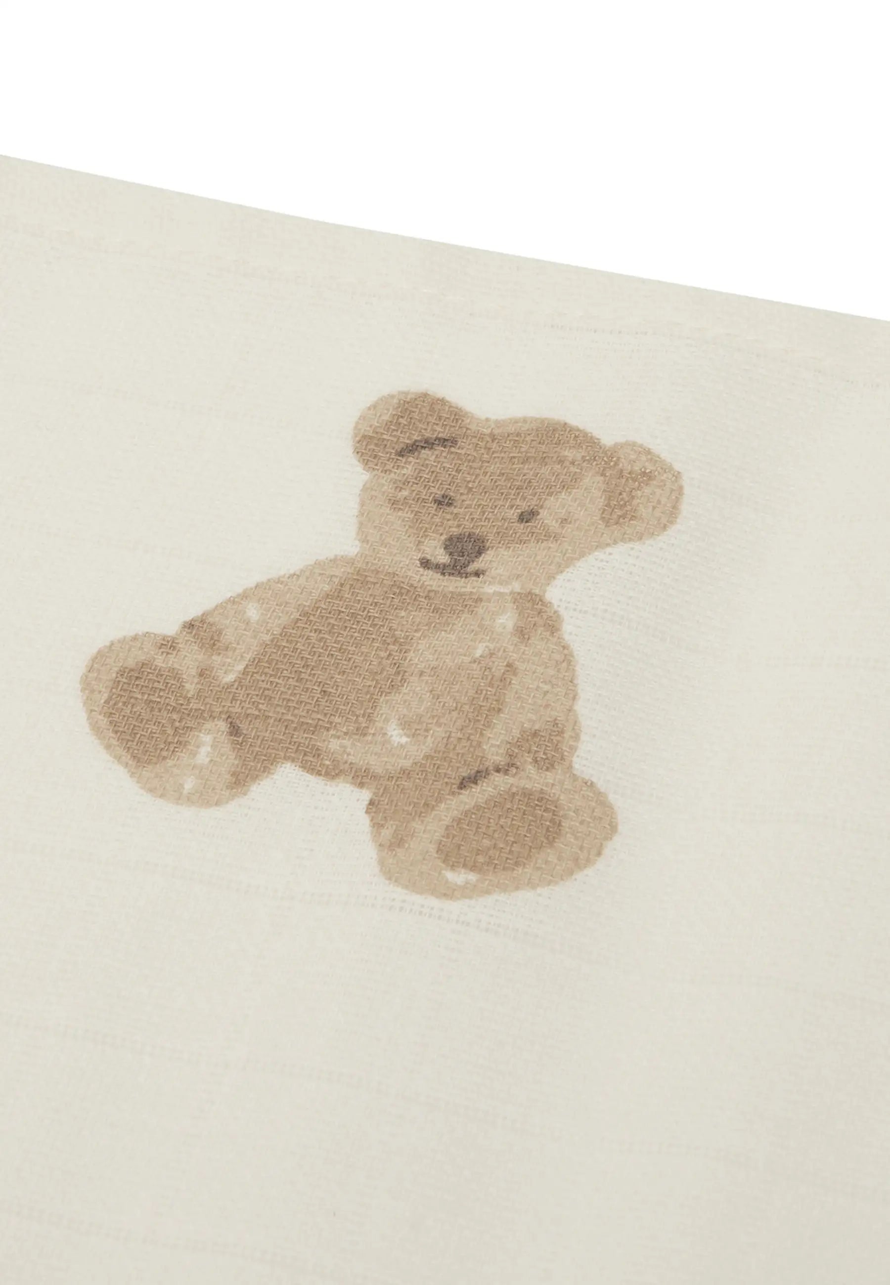 Spucktuch / Mulltuch 70×70 - Teddy Bear