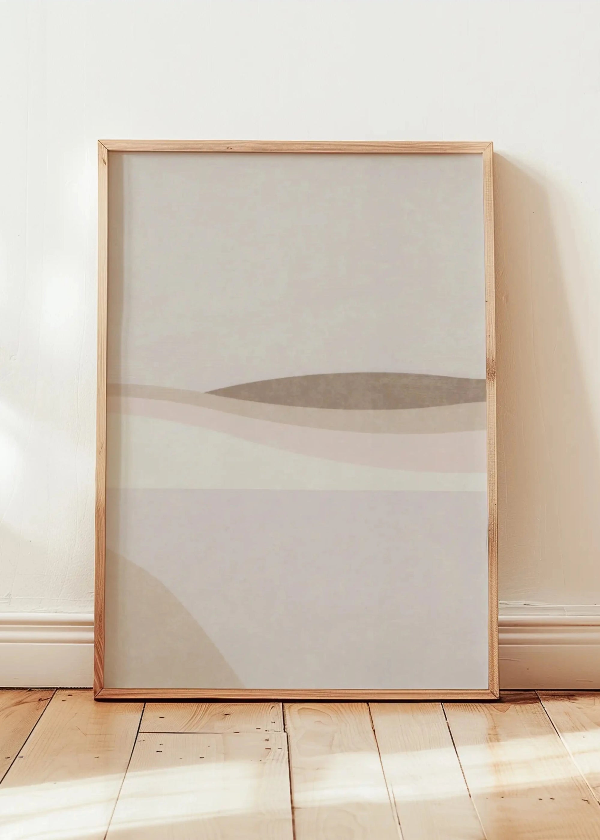 Poster Landschaft - Abstrakt Fluss