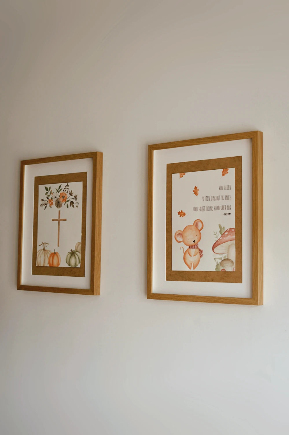 Aquarellbild - Die kleine Maus