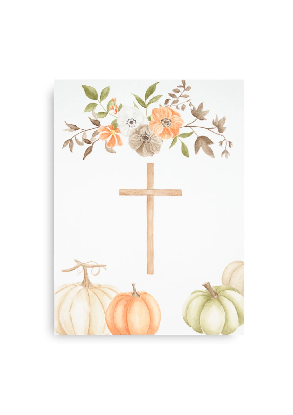 Aquarellbild - Der Herbst ist da