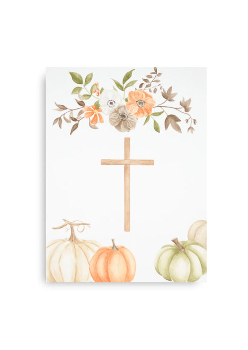 Aquarellbild - Der Herbst ist da