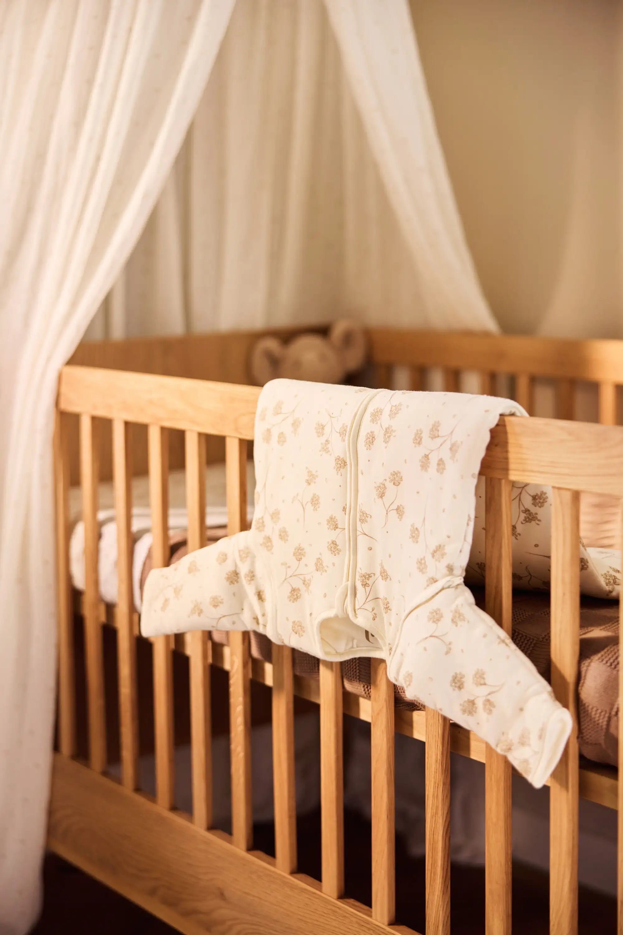 Baby Schlafsack mit abnehmbaren Ärmeln - TOG 2.5/3.5 - Leafy Dreams