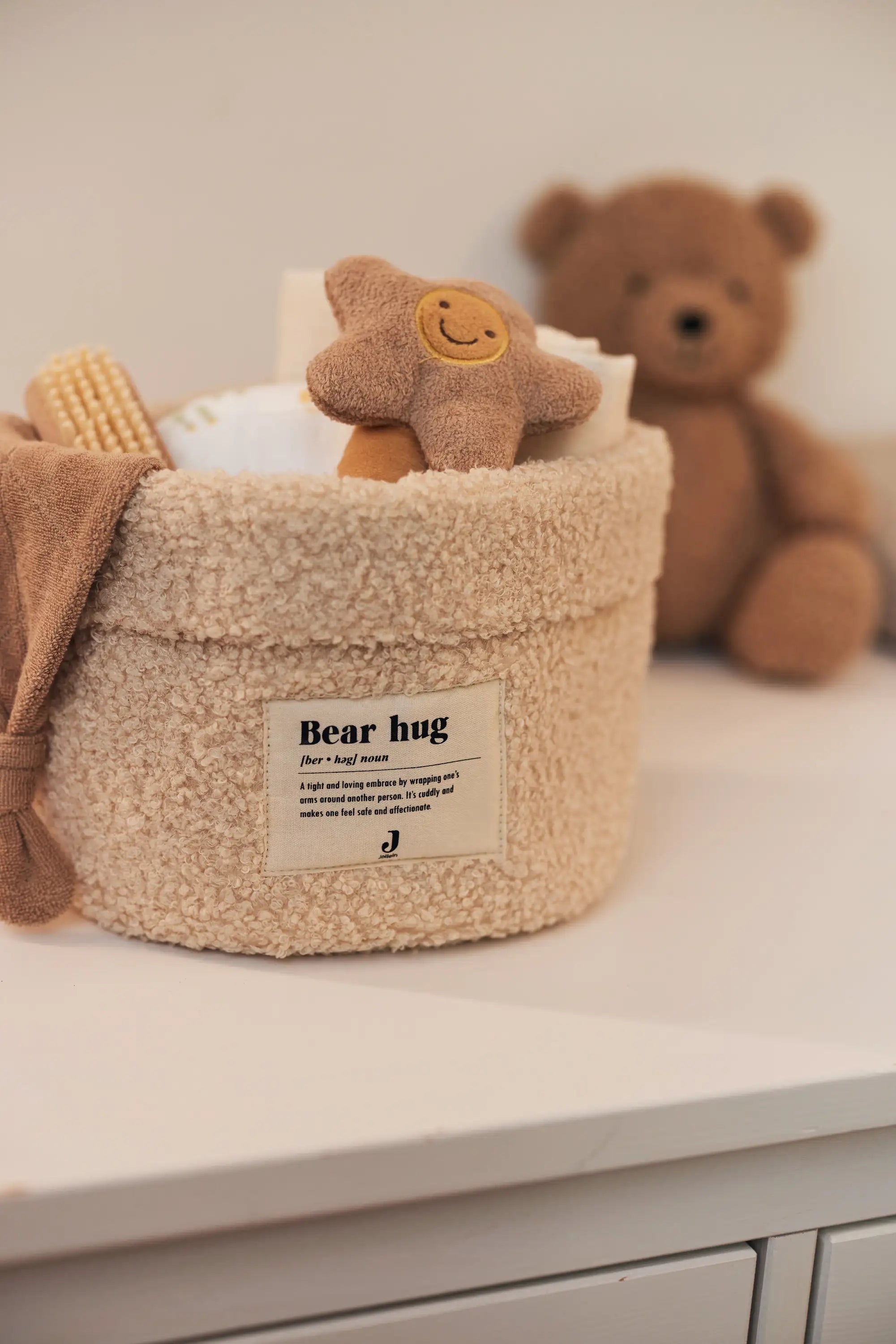 Pflegekörbchen Boucle - Naturel