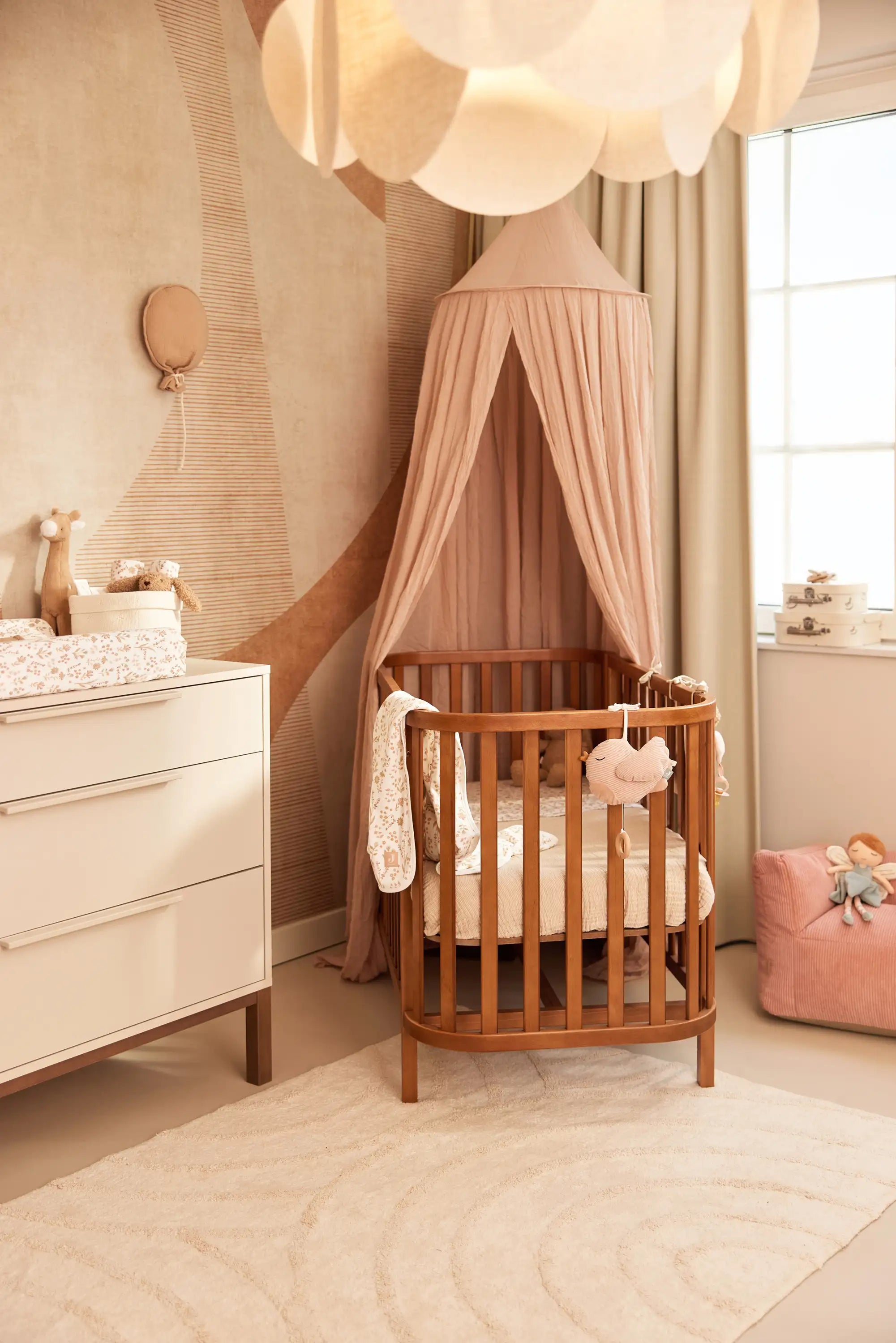 Decke Wiege Jersey 75x100cm - Bloomy
