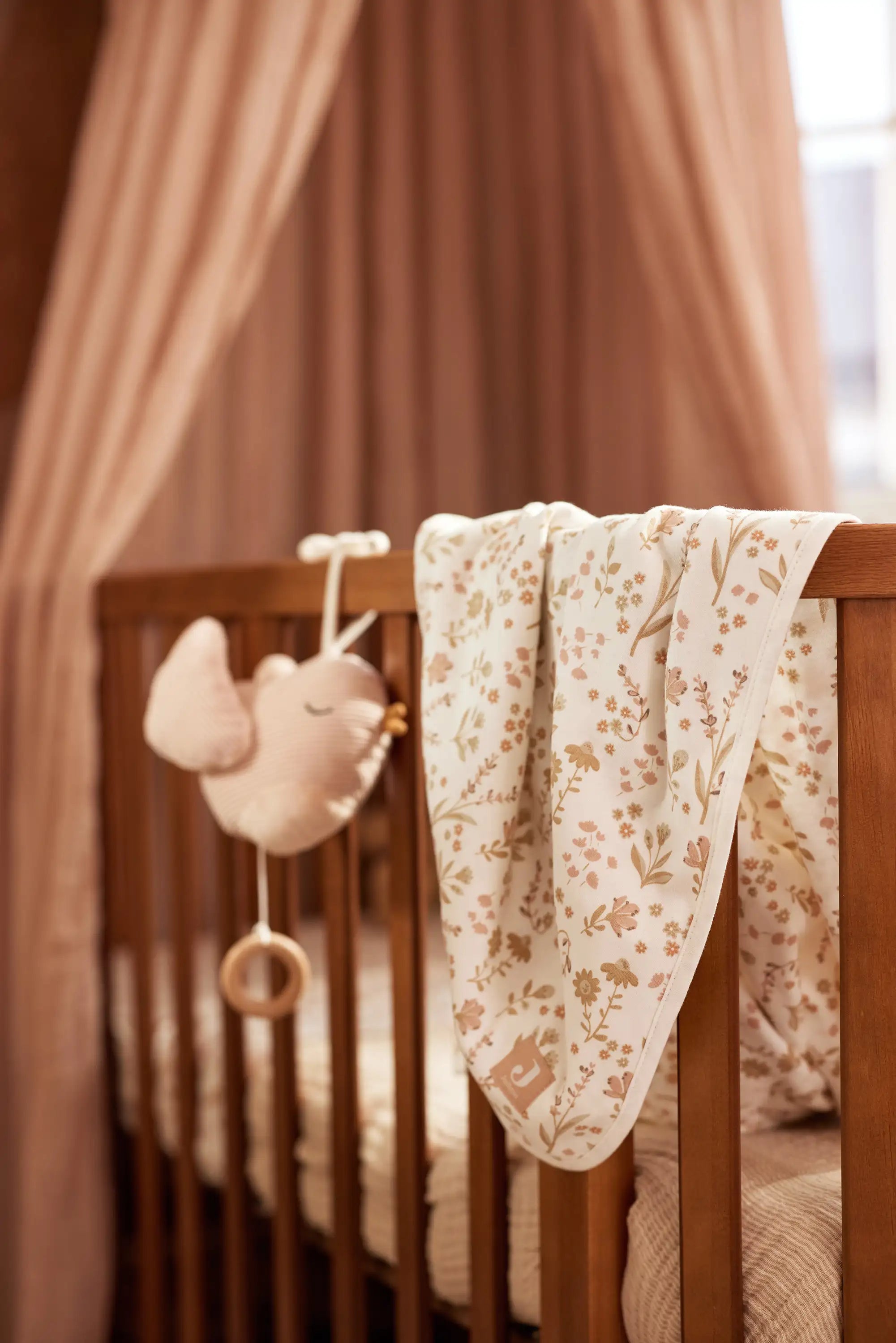 Decke Wiege Jersey 75x100cm - Bloomy
