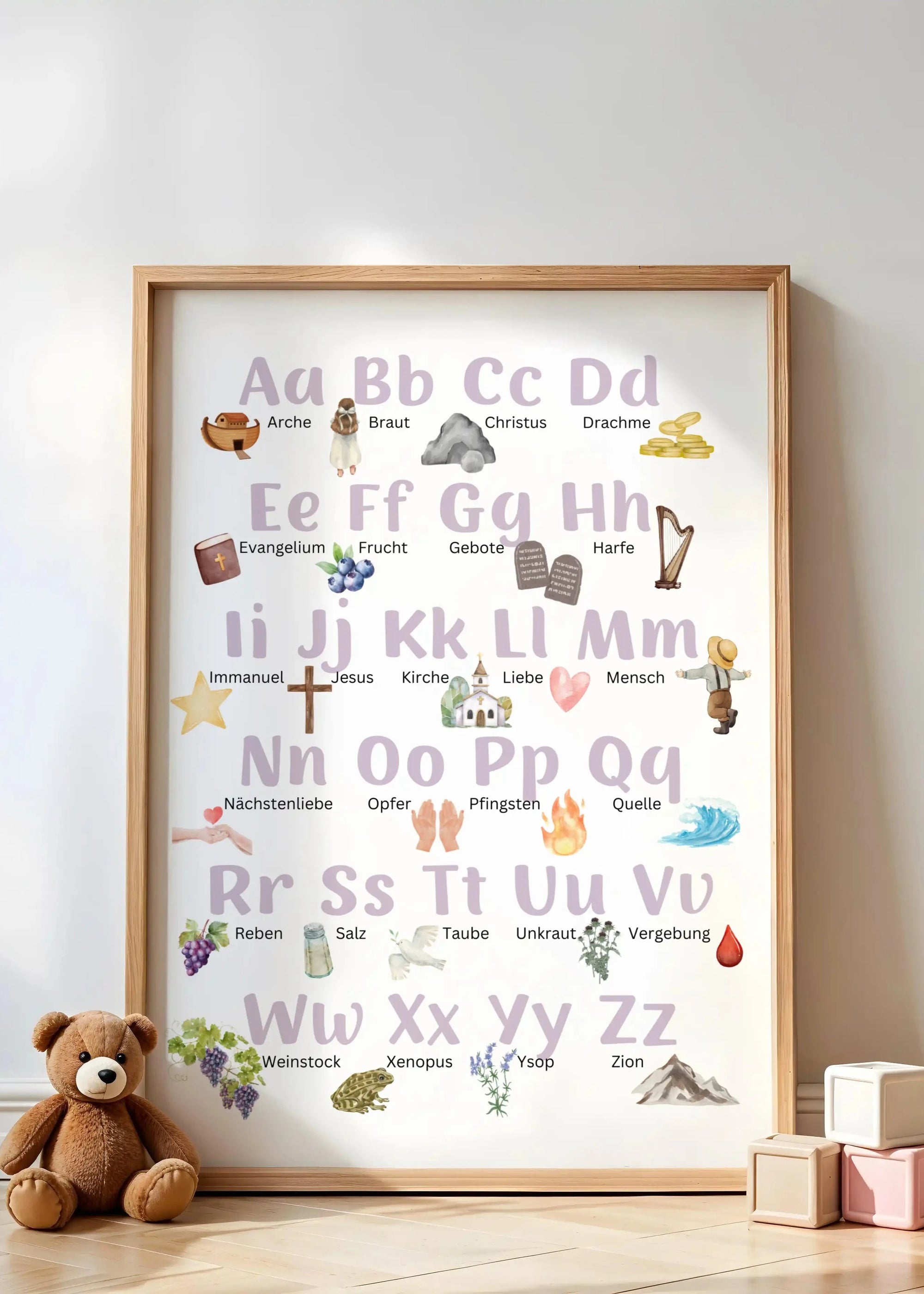 Kinderposter - ABC