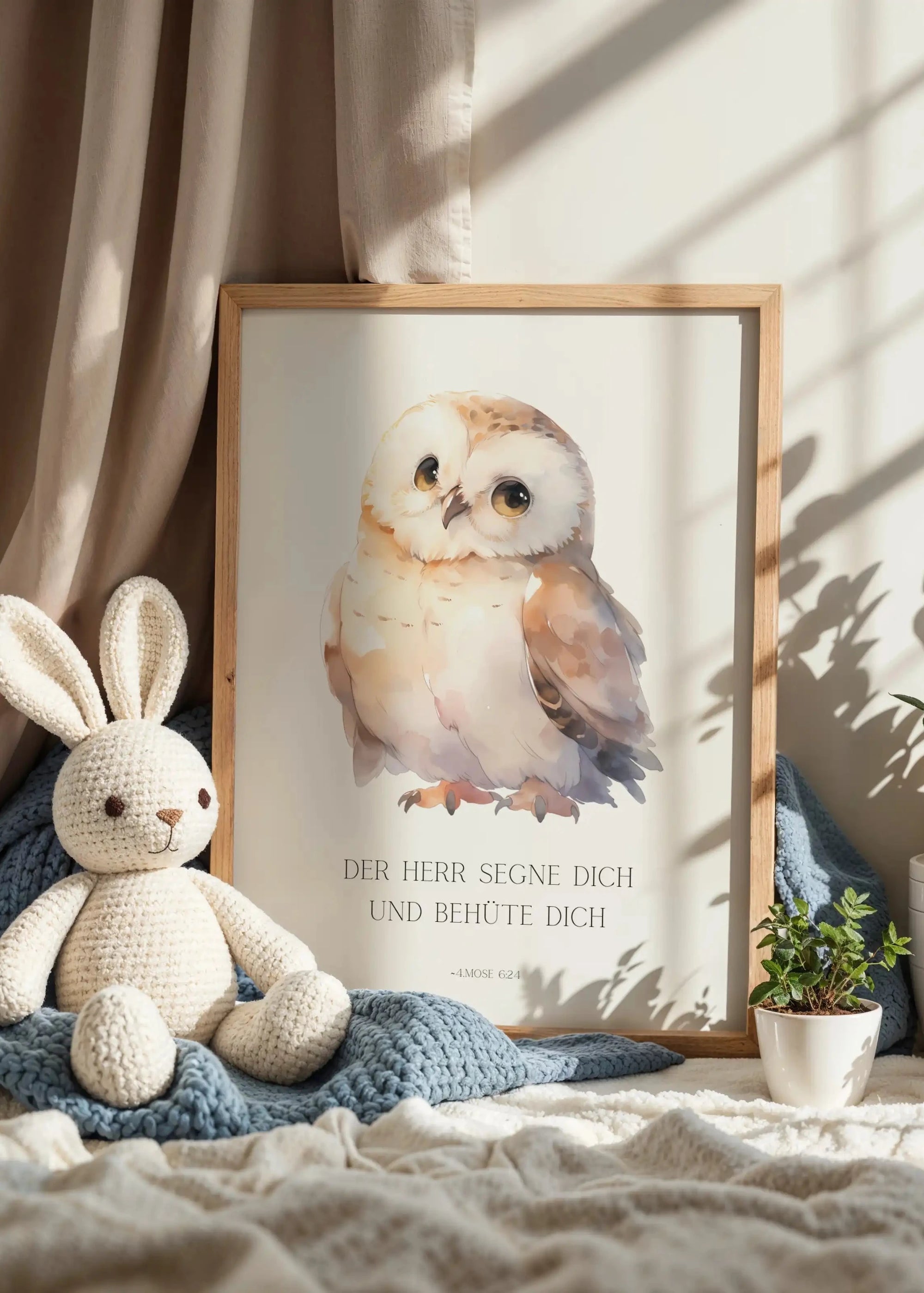 Tierposter - Eule