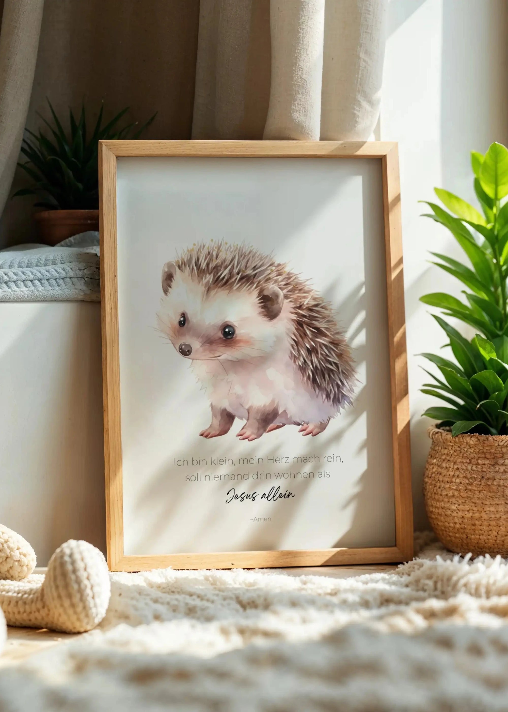 Tierposter - Igel
