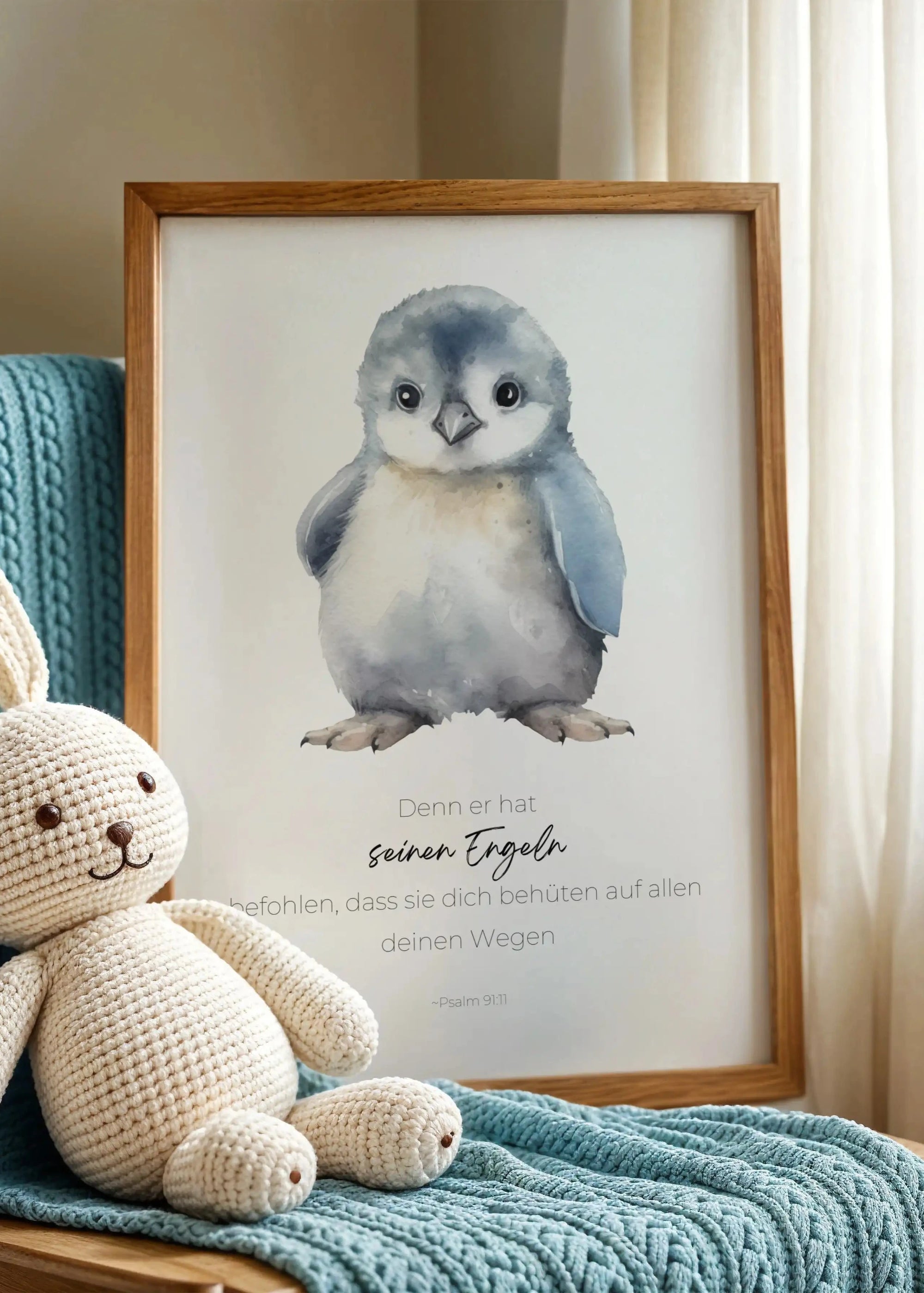 Tierposter - Pinguin