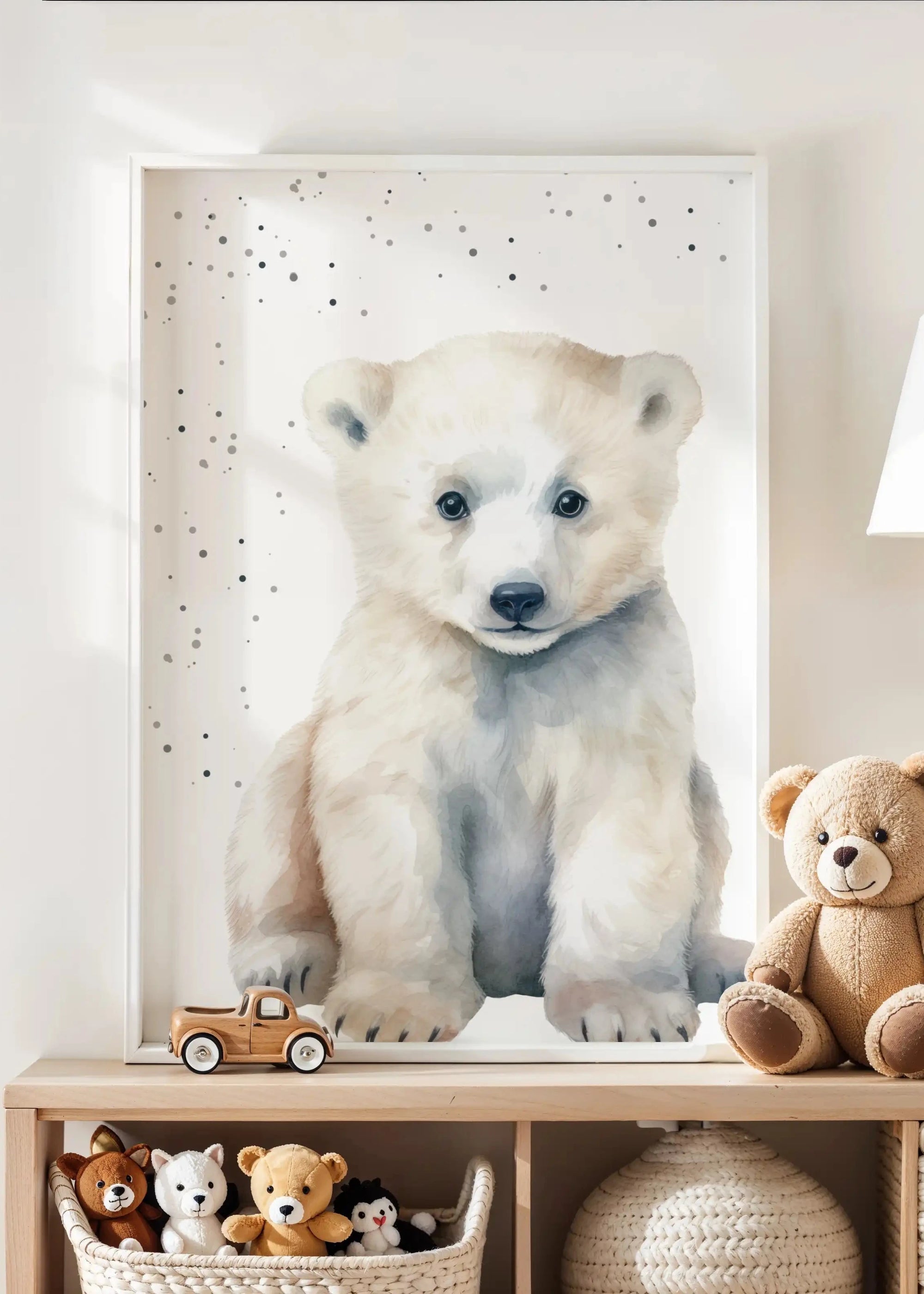 Tierposter - Der große Eisbär