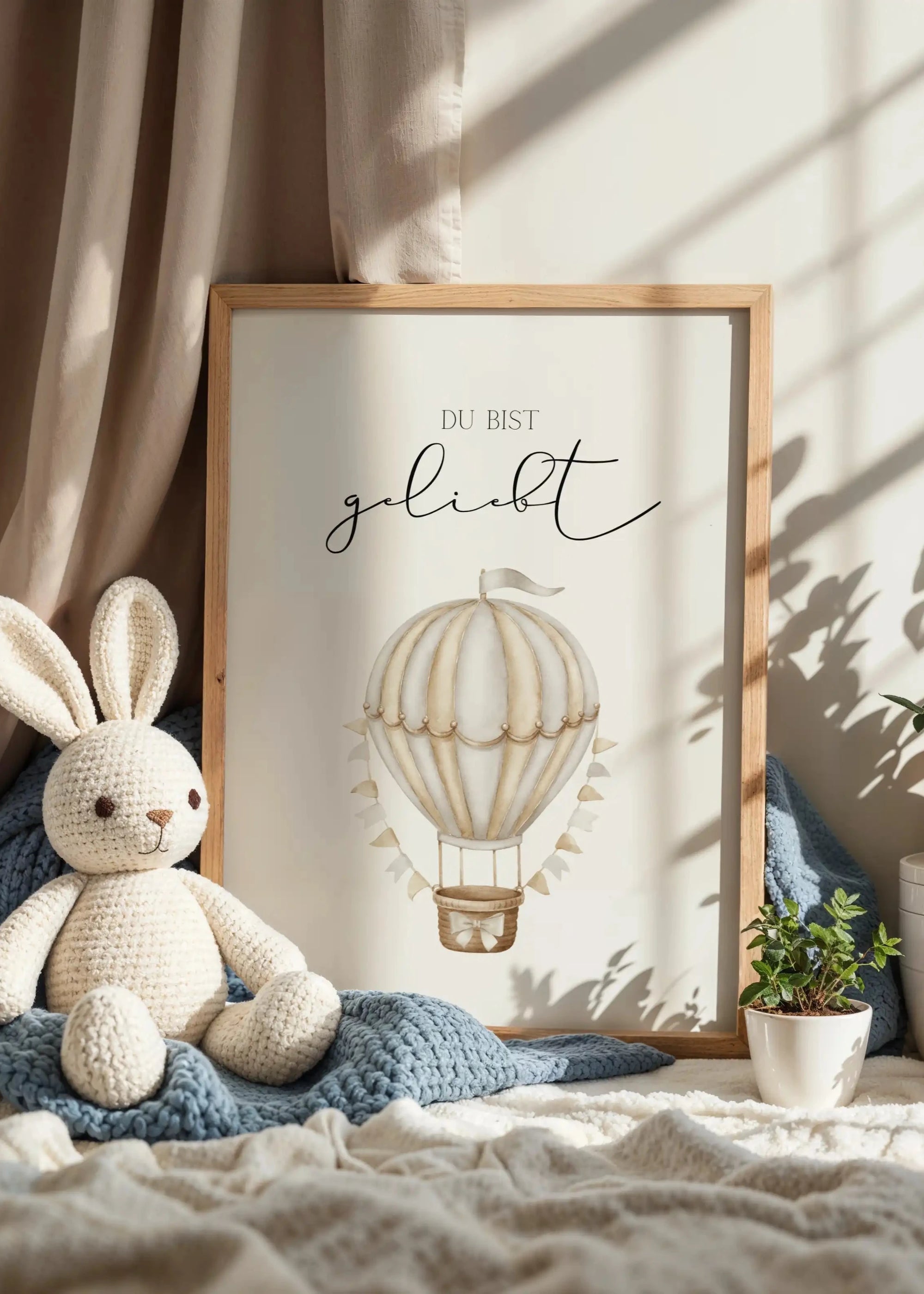 Poster - Heißluftballon