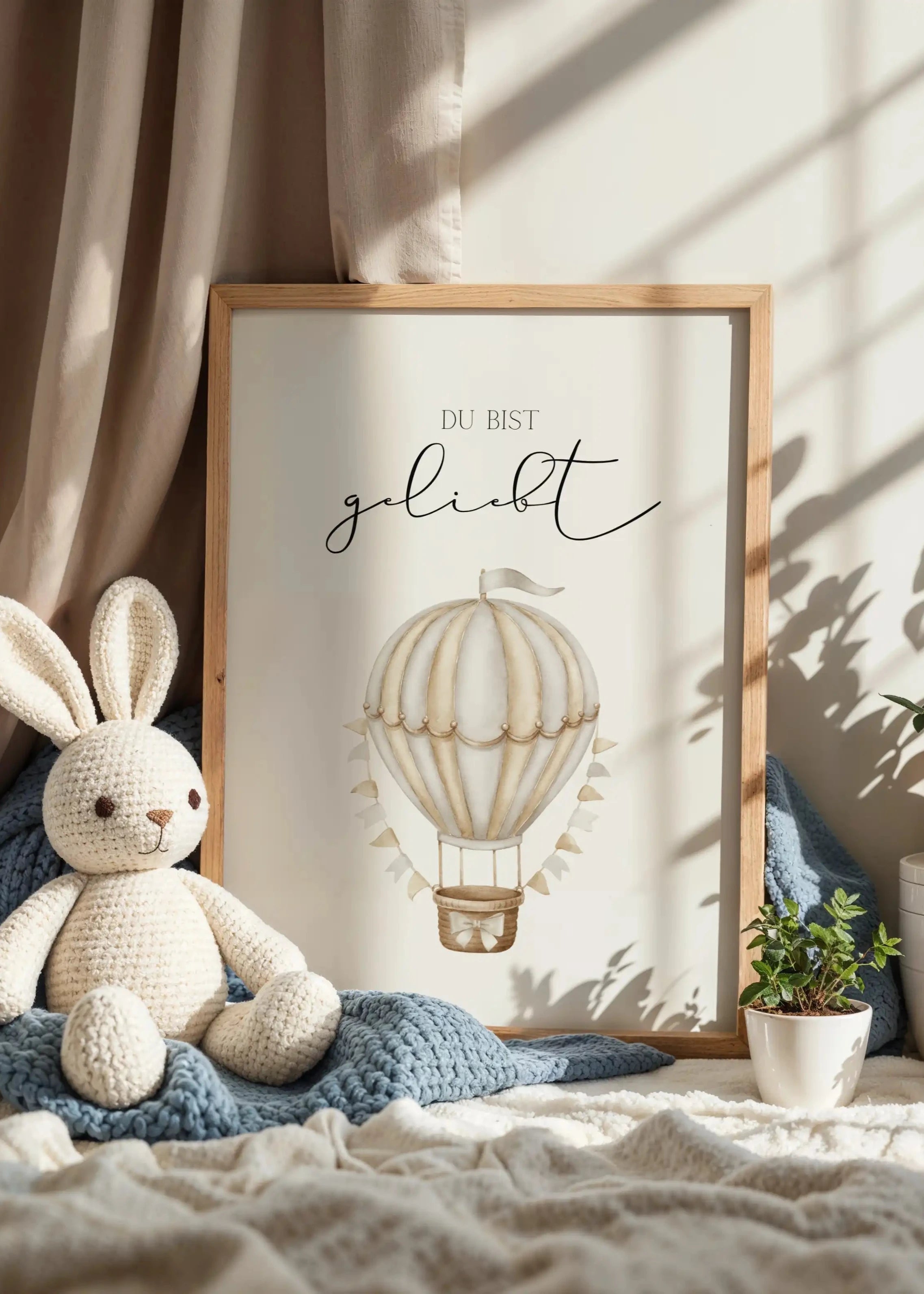 Poster - Heißluftballon