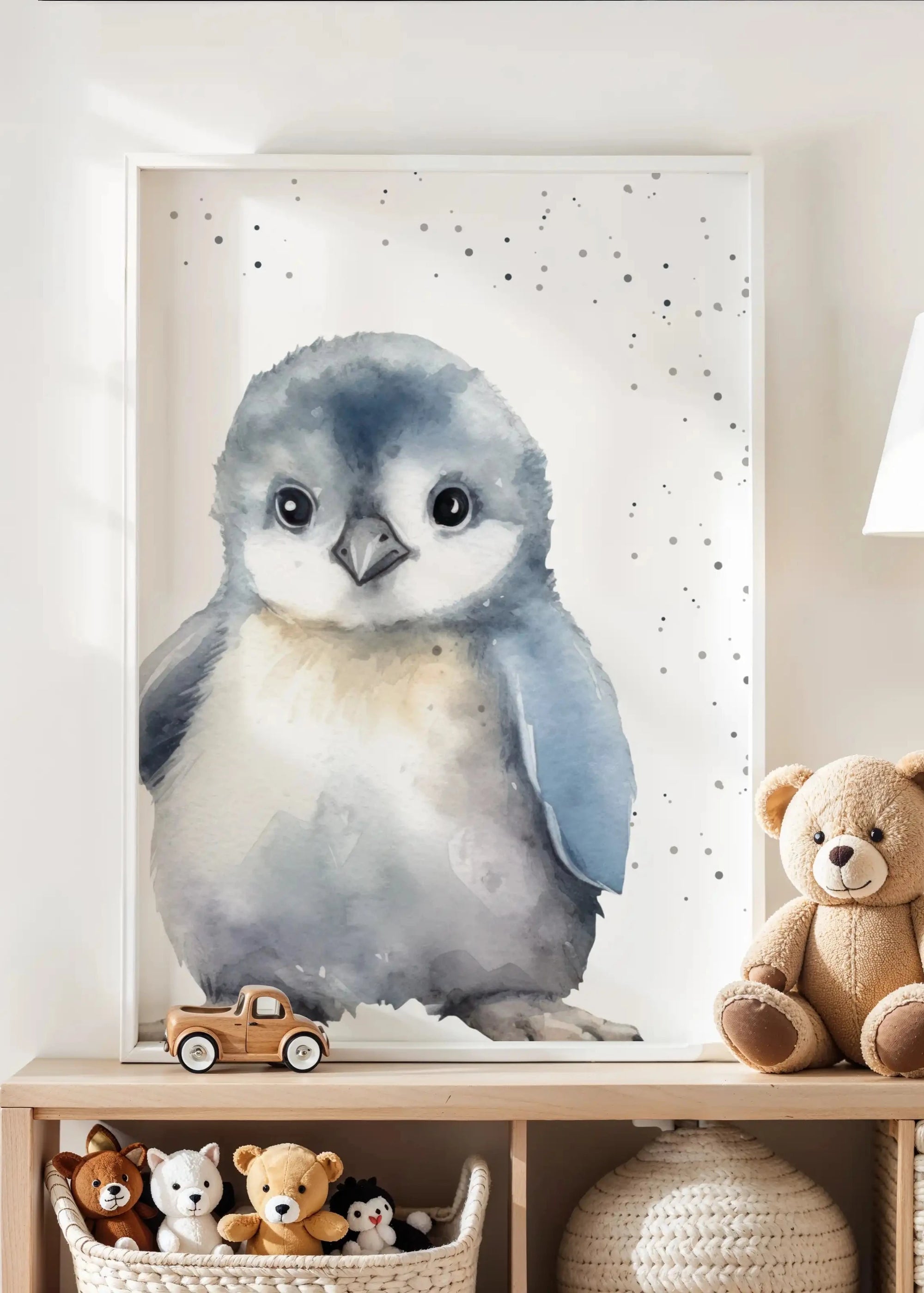 Tierposter - Der große Pinguin