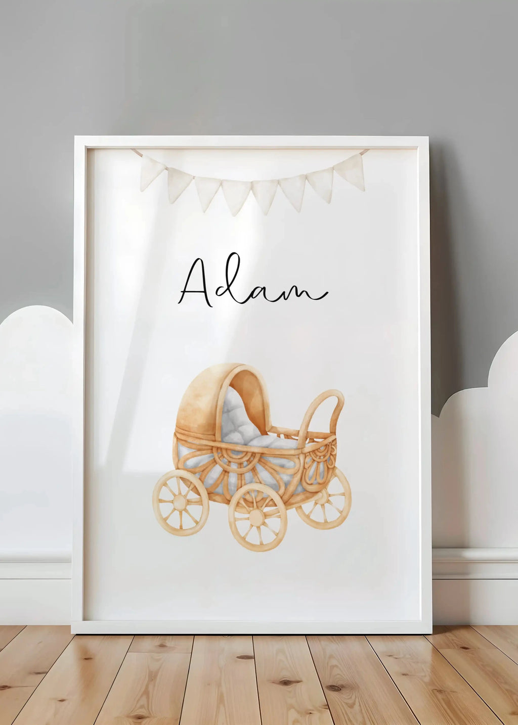 Personalisierte Poster - Kinderwagen
