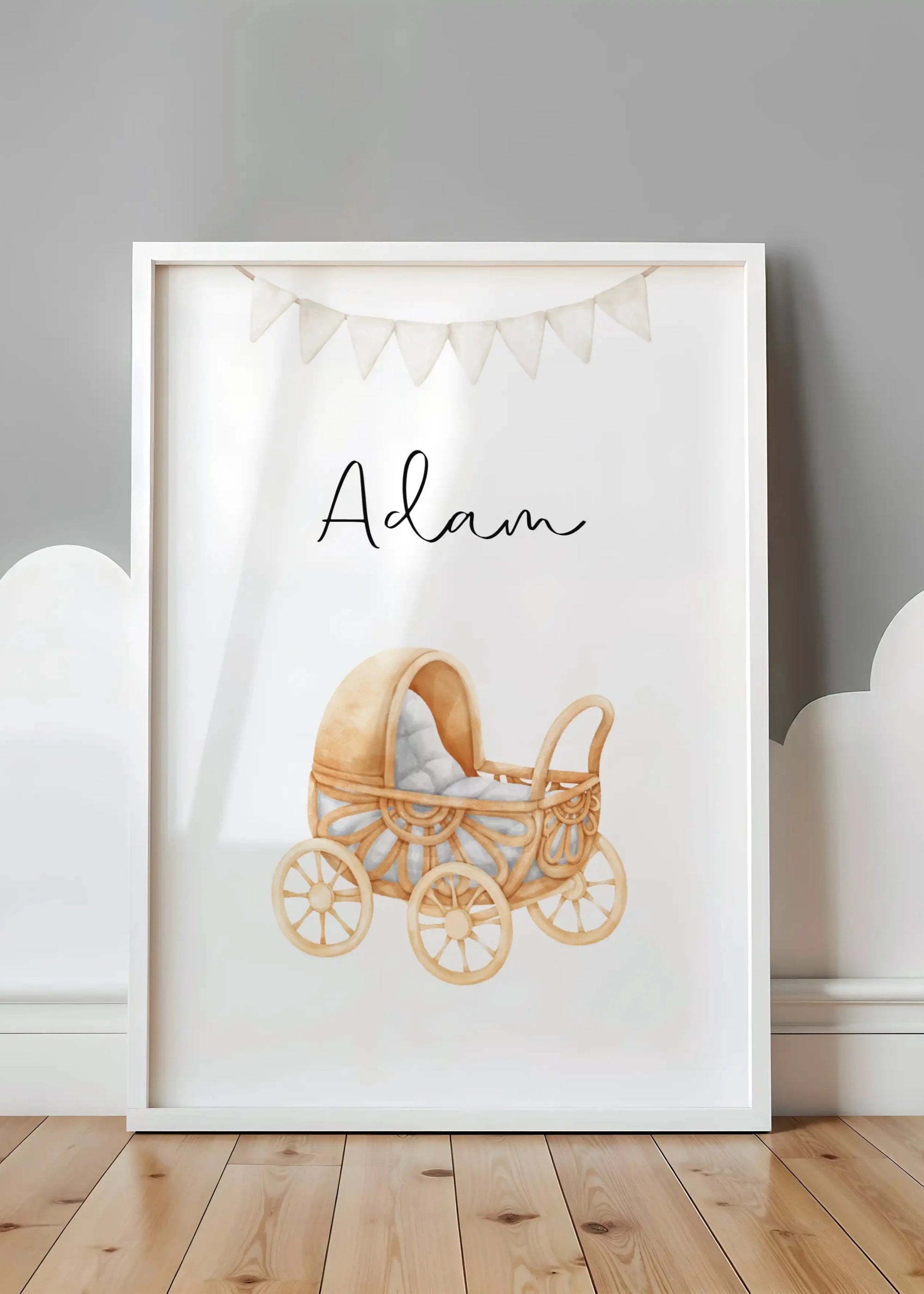 Personalisierte Poster - Kinderwagen