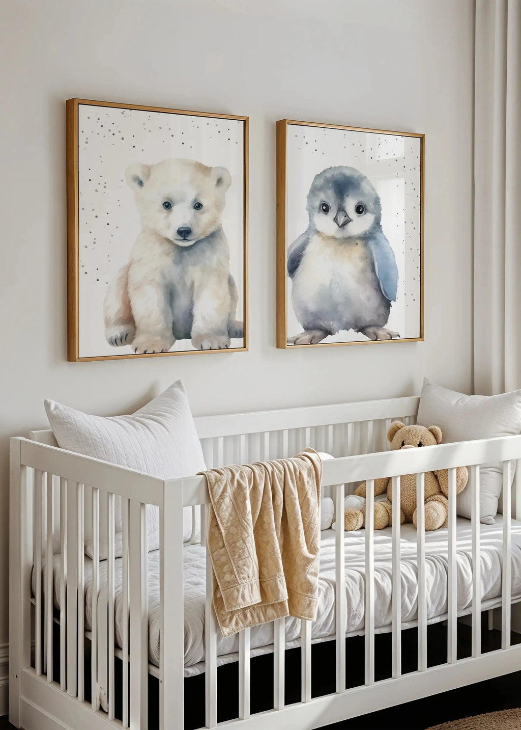 Tierposter - Der große Pinguin