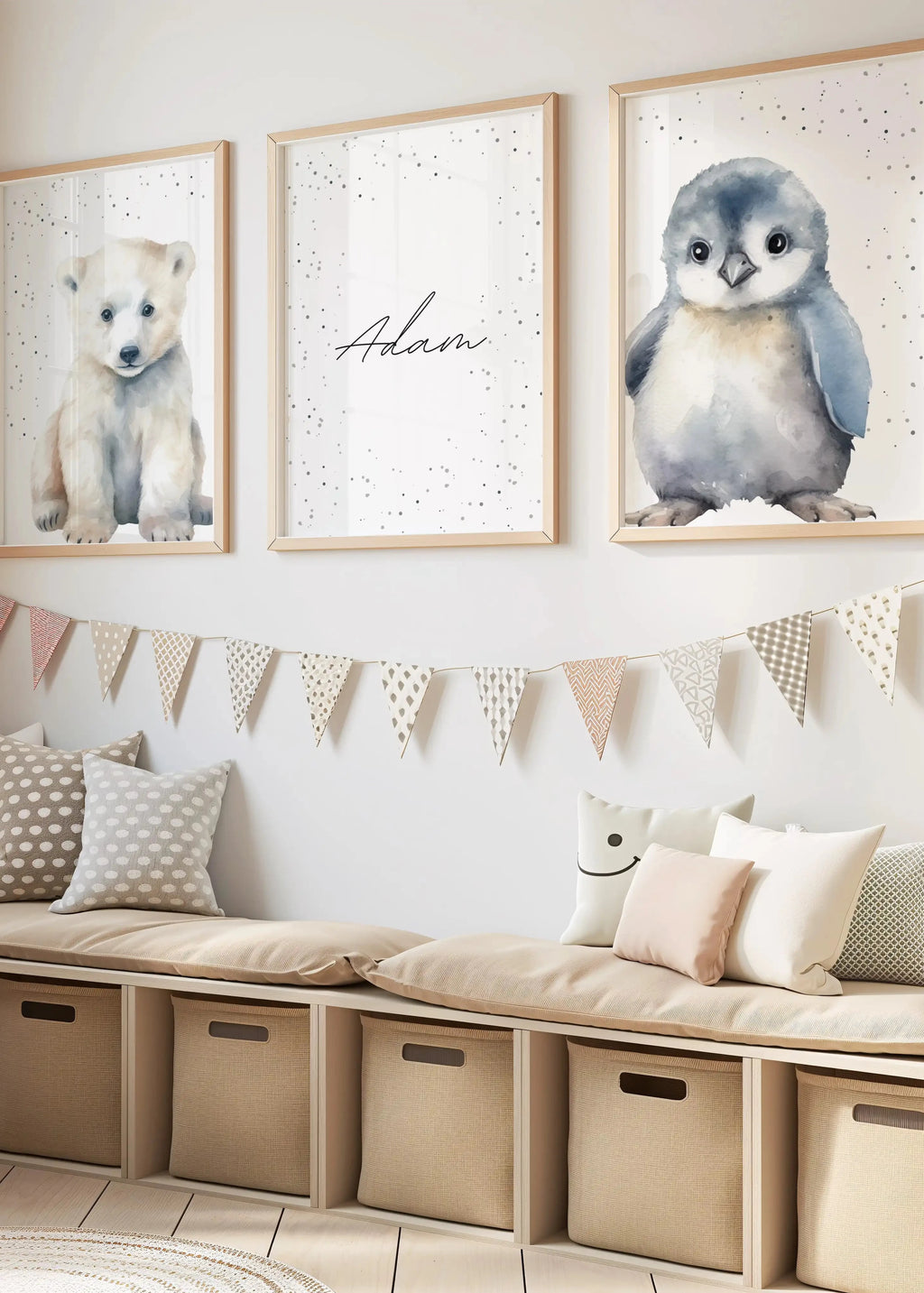 Tierposter - Der große Pinguin