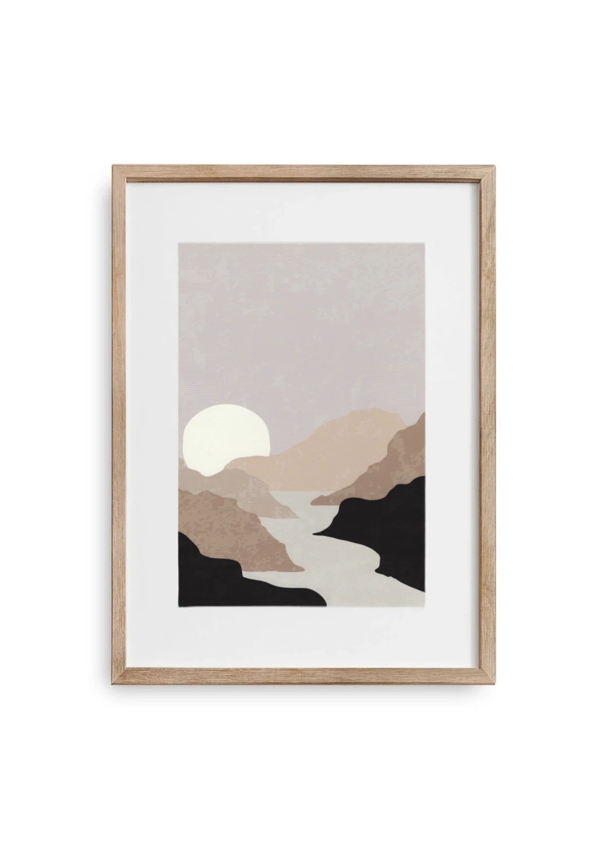 Poster Landschaft - Sonnenuntergang