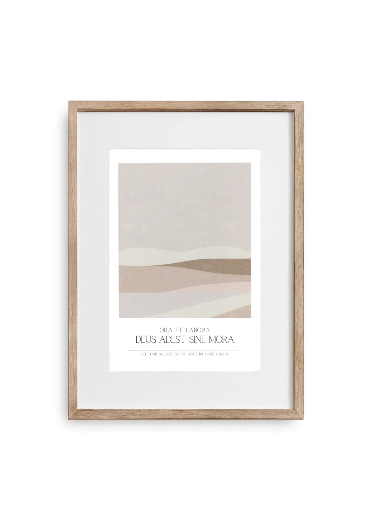 Poster christlich - Abstrakt Landschaft