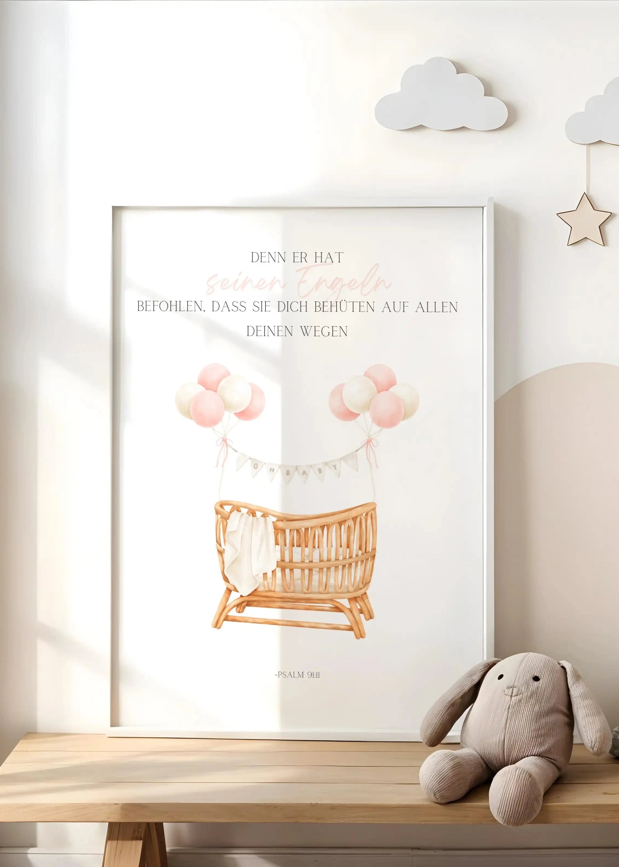 Christliche Poster - Kinderbett