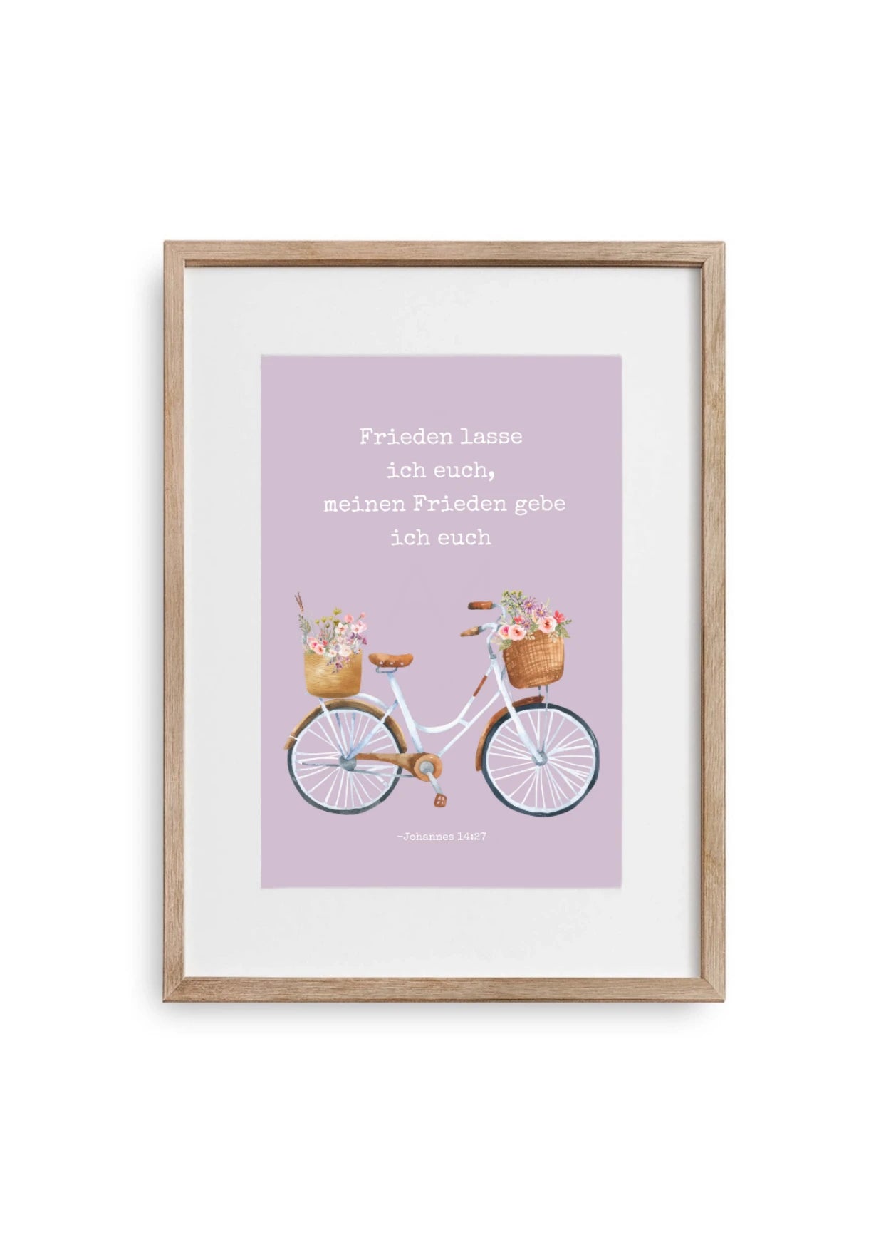 Poster - Fahrrad