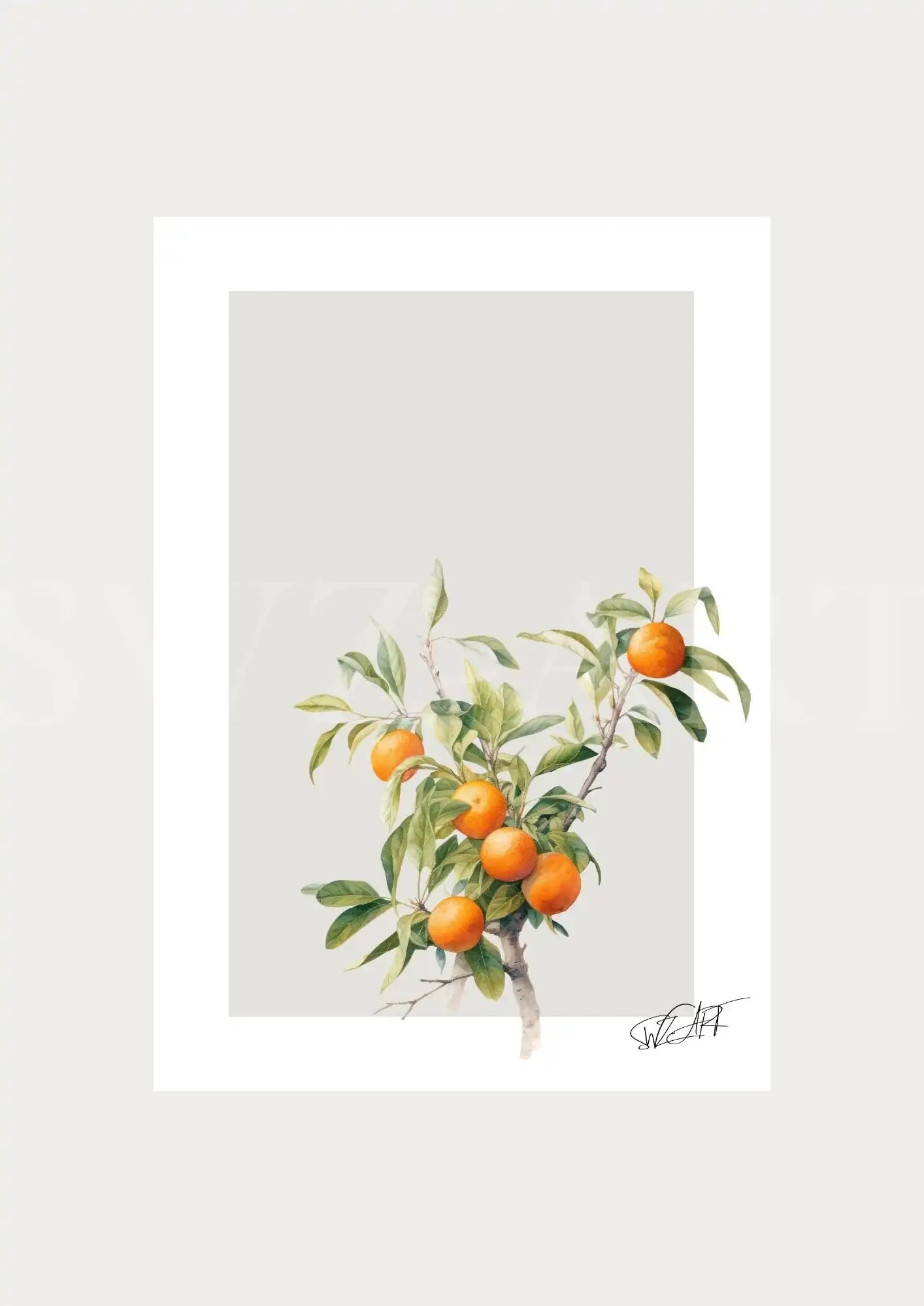 Poster - Der Orangenast