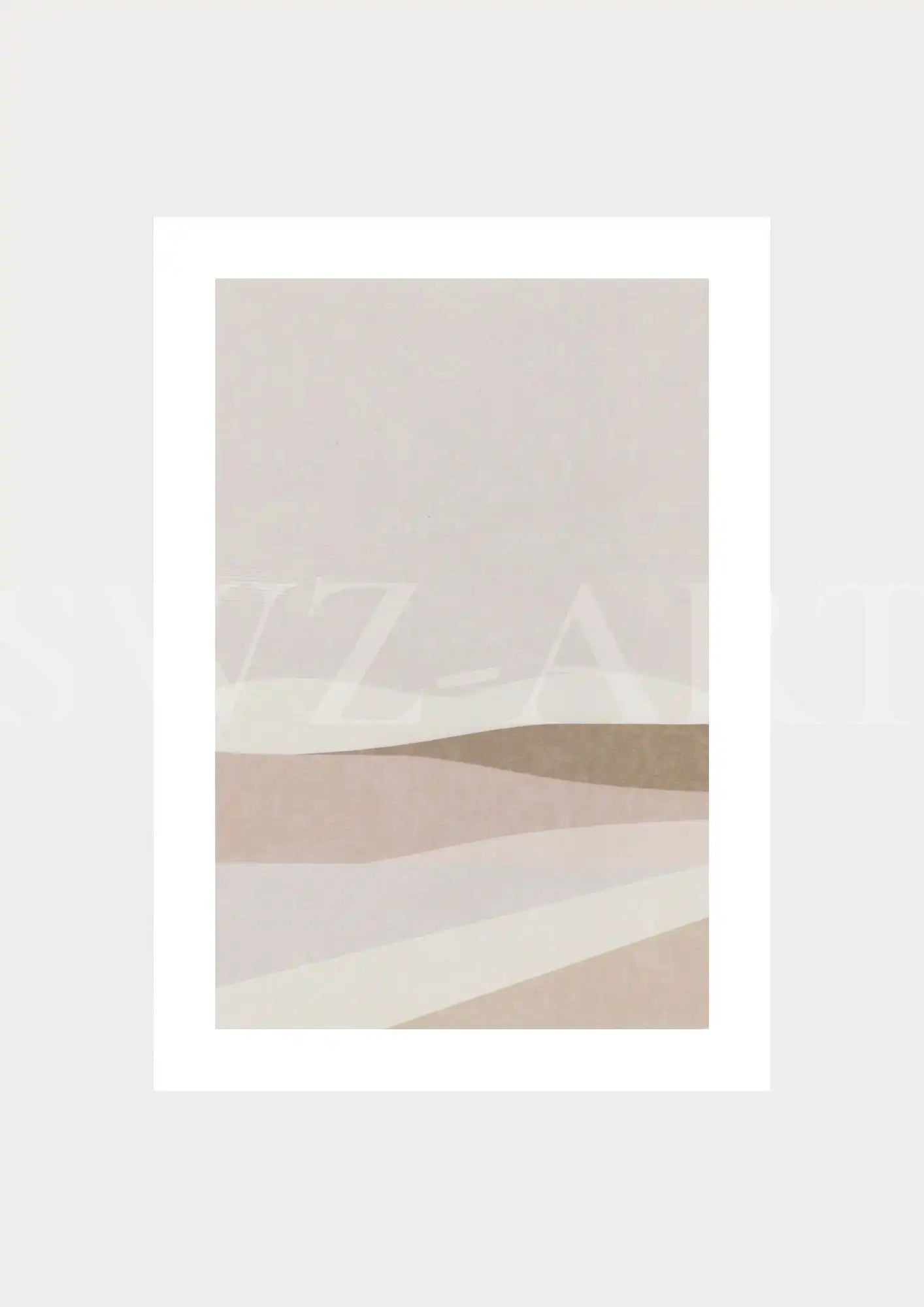 Poster Landschaft - Abstrakt