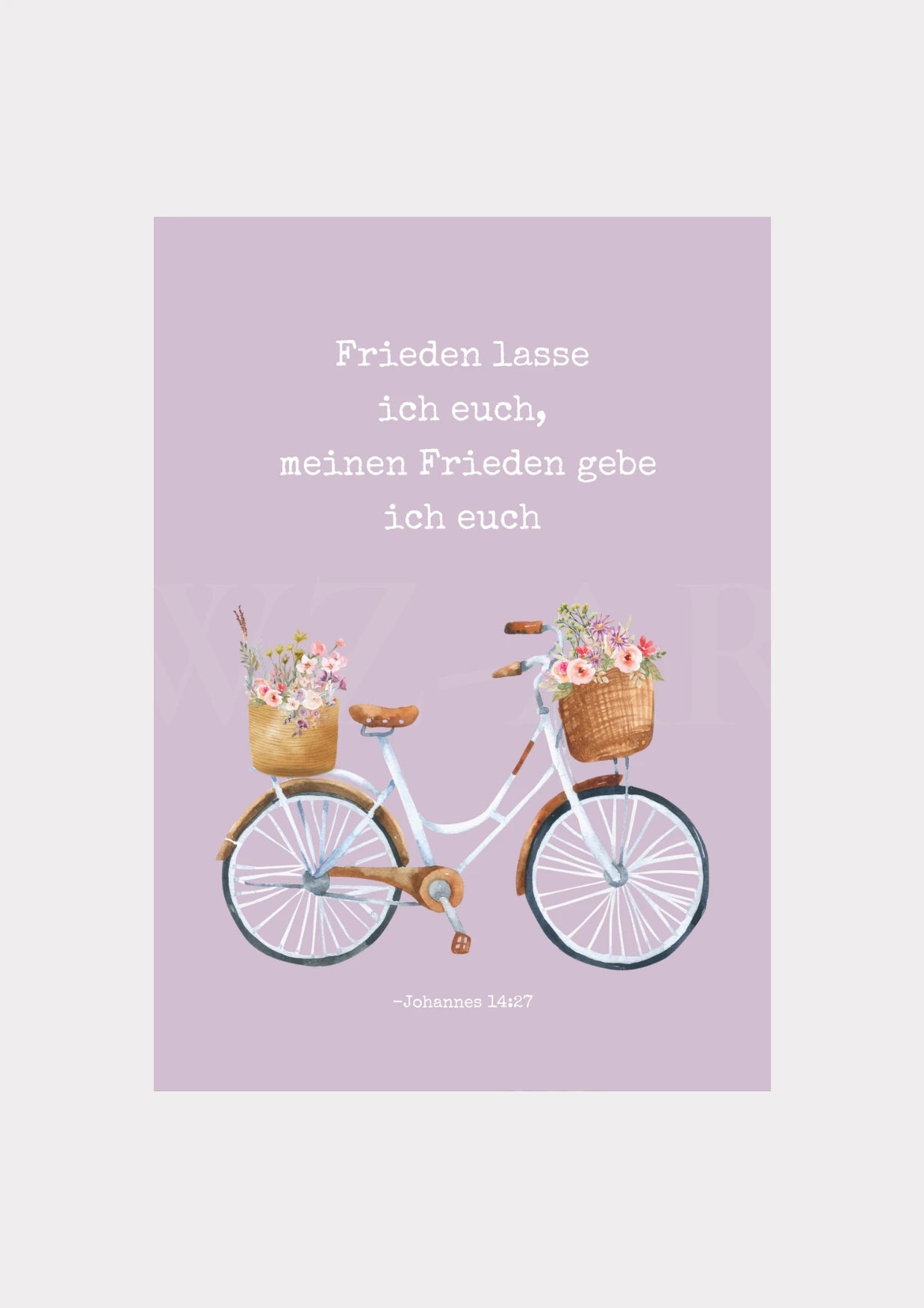 Poster - Fahrrad