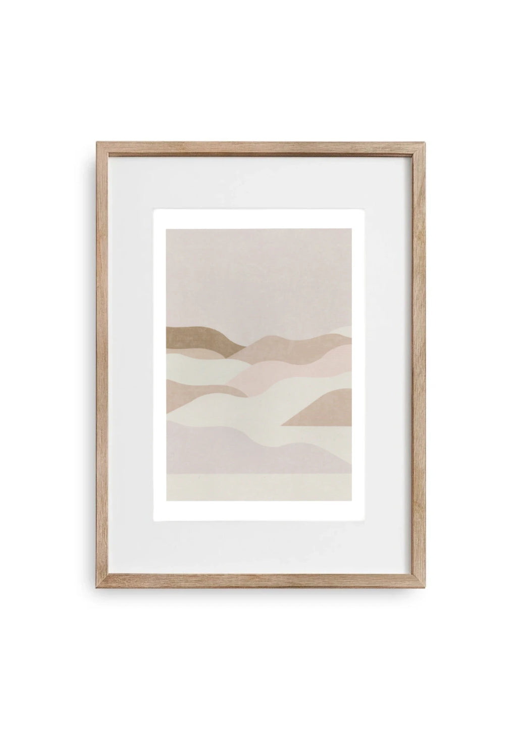 Poster Landschaft - Abstrakt Berge