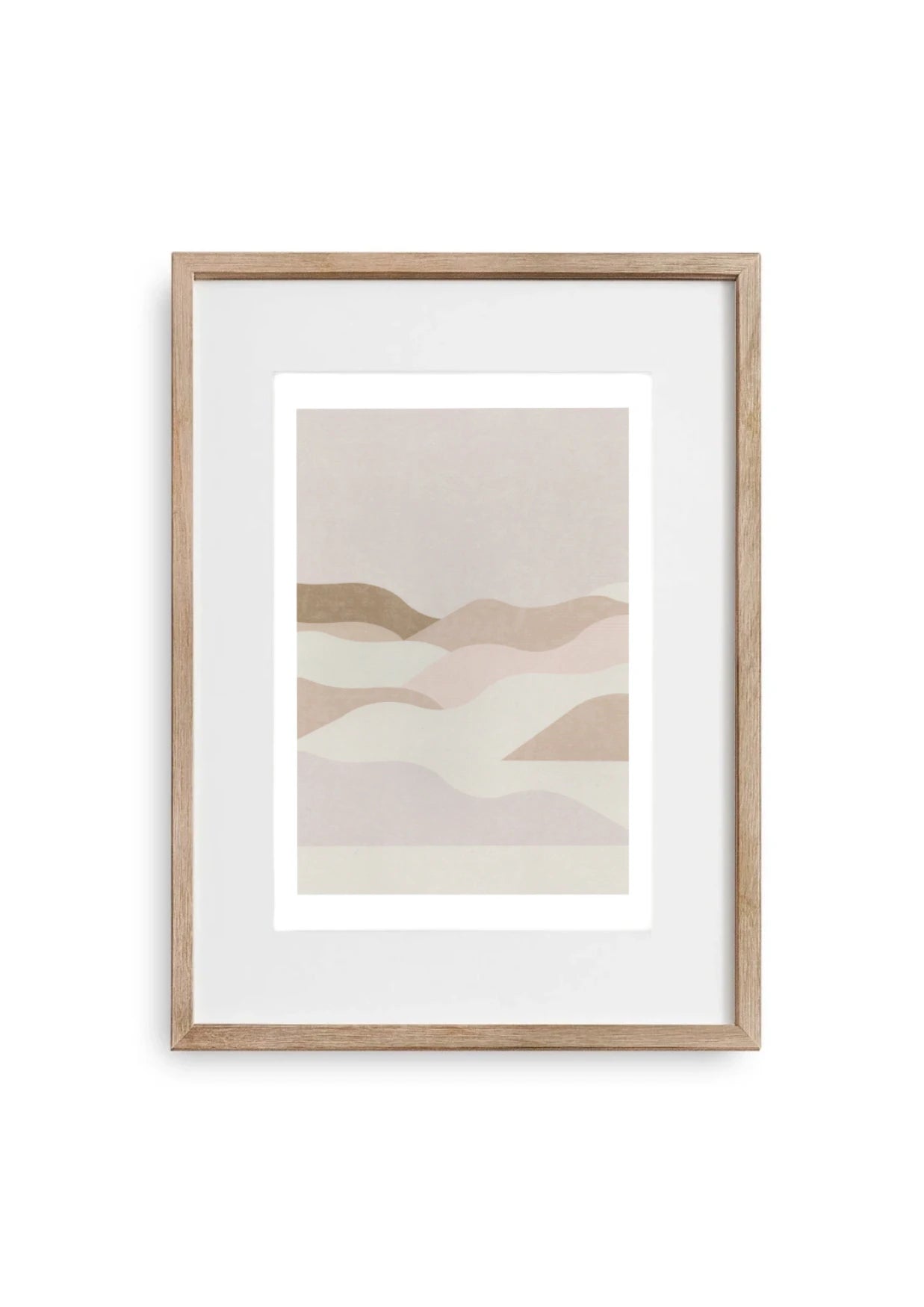 Poster Landschaft - Abstrakt Berge