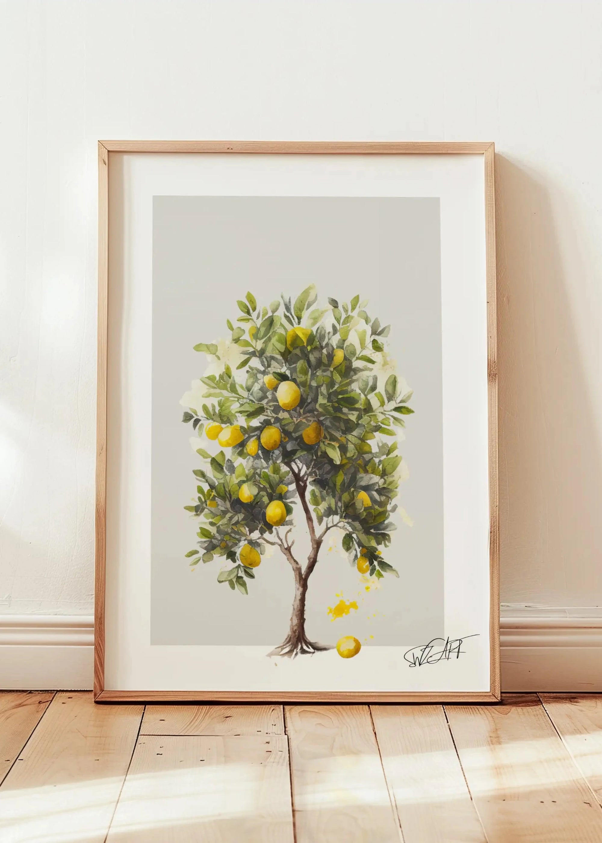 Poster - Der Zitronenbaum