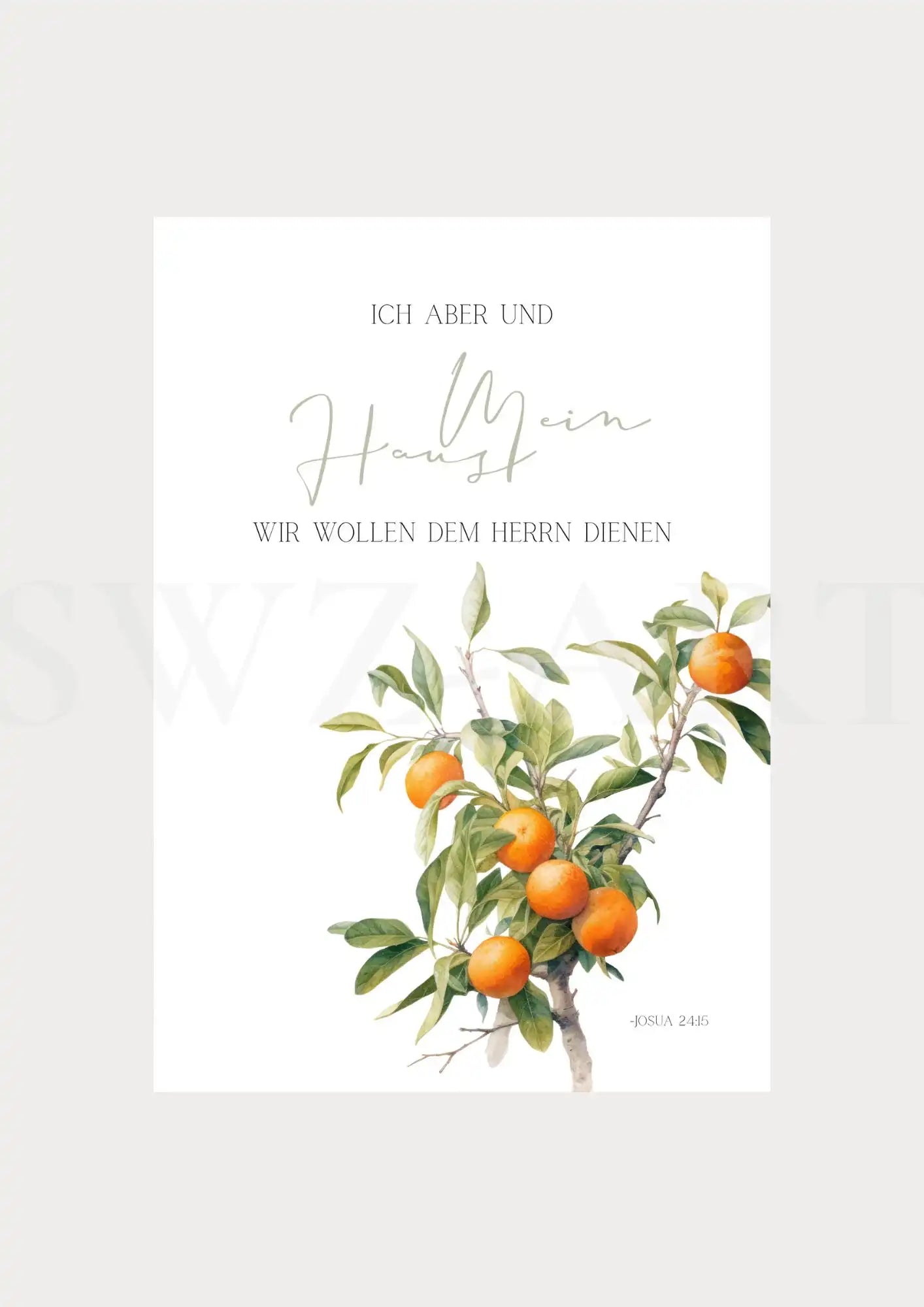 Poster - Orange