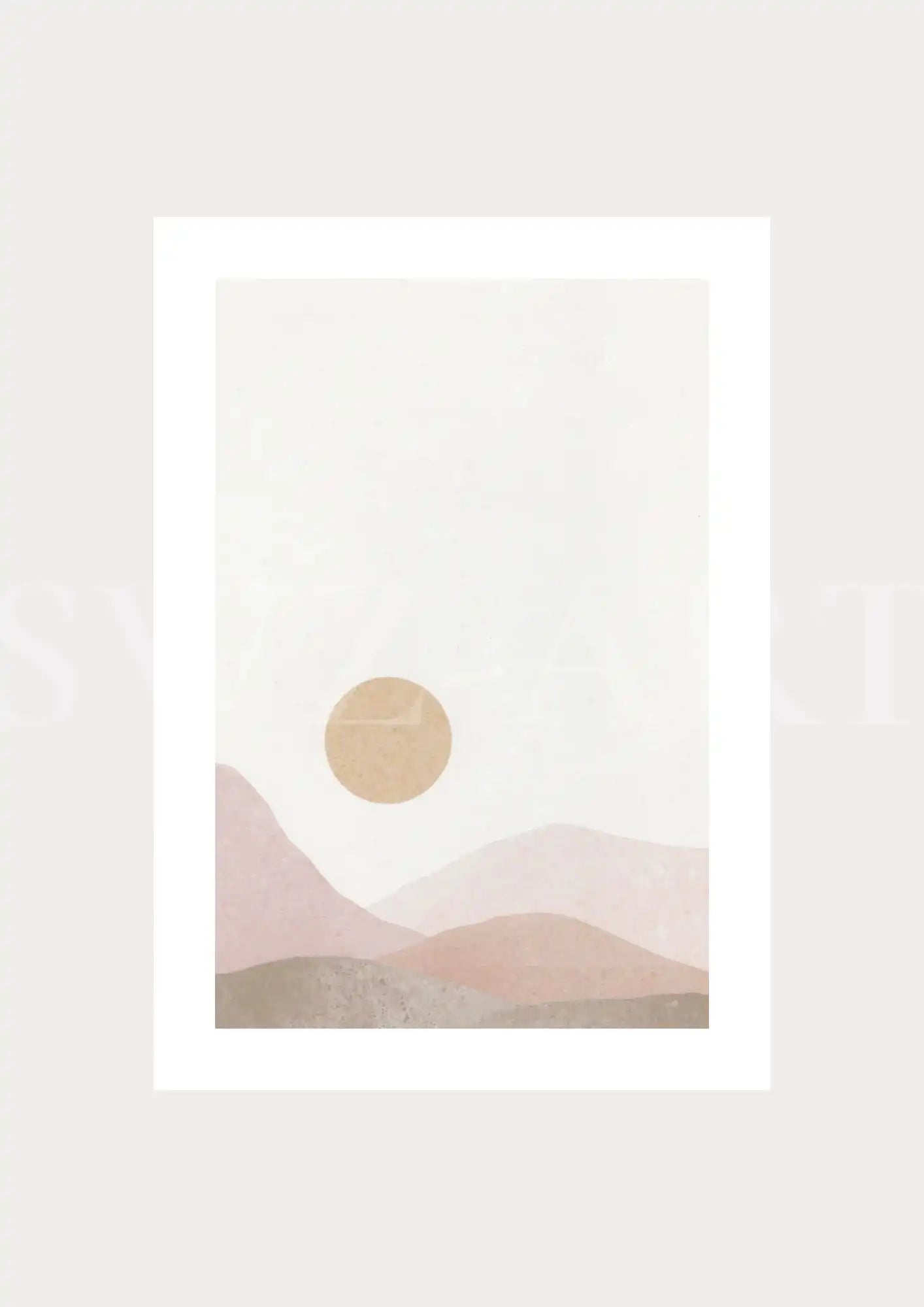 Poster Landschaft - Sonnenschein