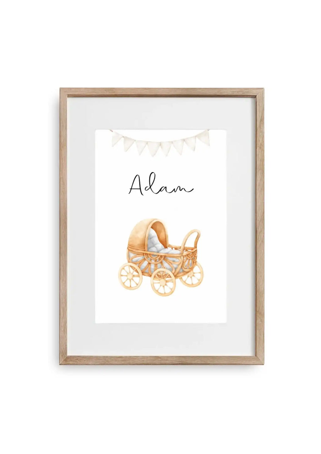 Personalisierte Poster - Kinderwagen