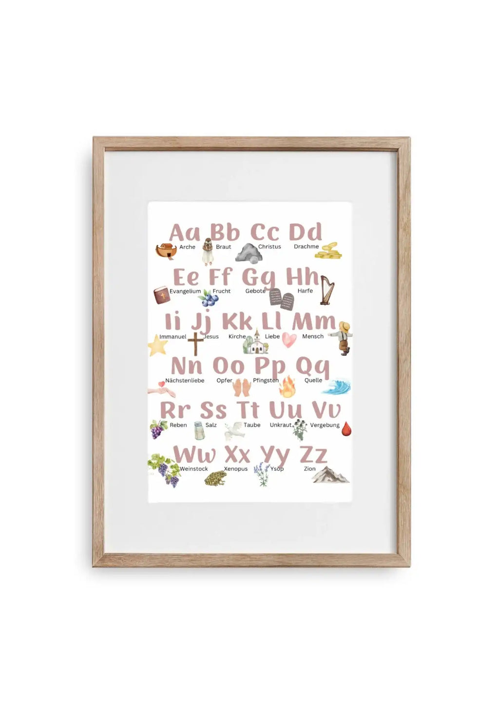 Kinderposter - ABC