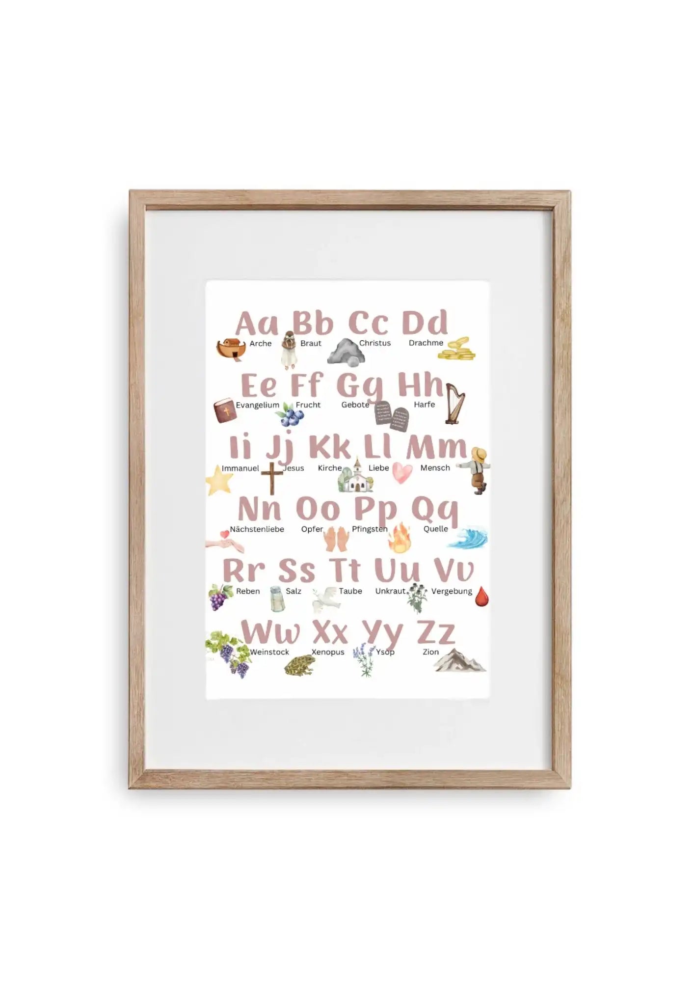 Kinderposter - ABC