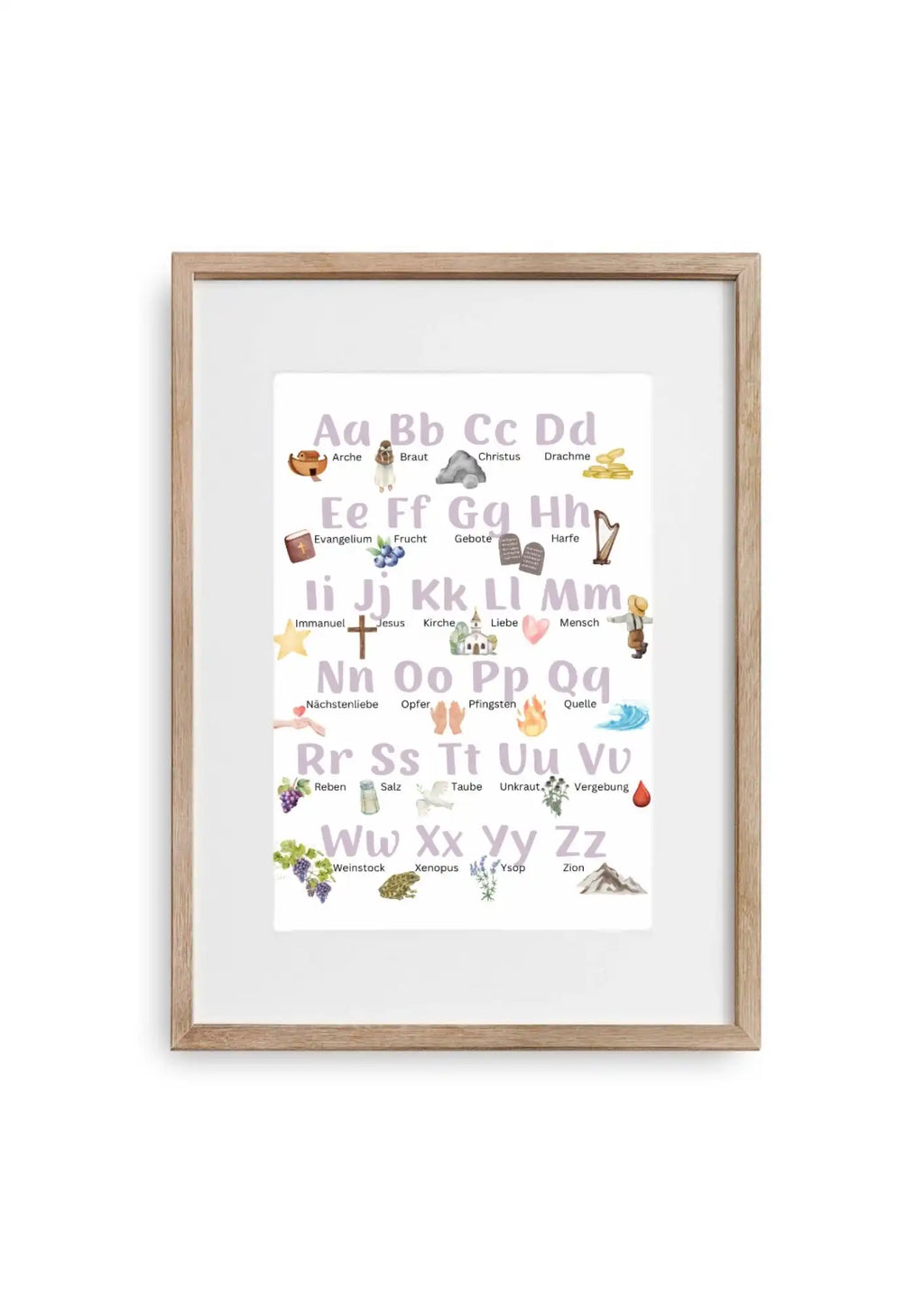 Kinderposter - ABC