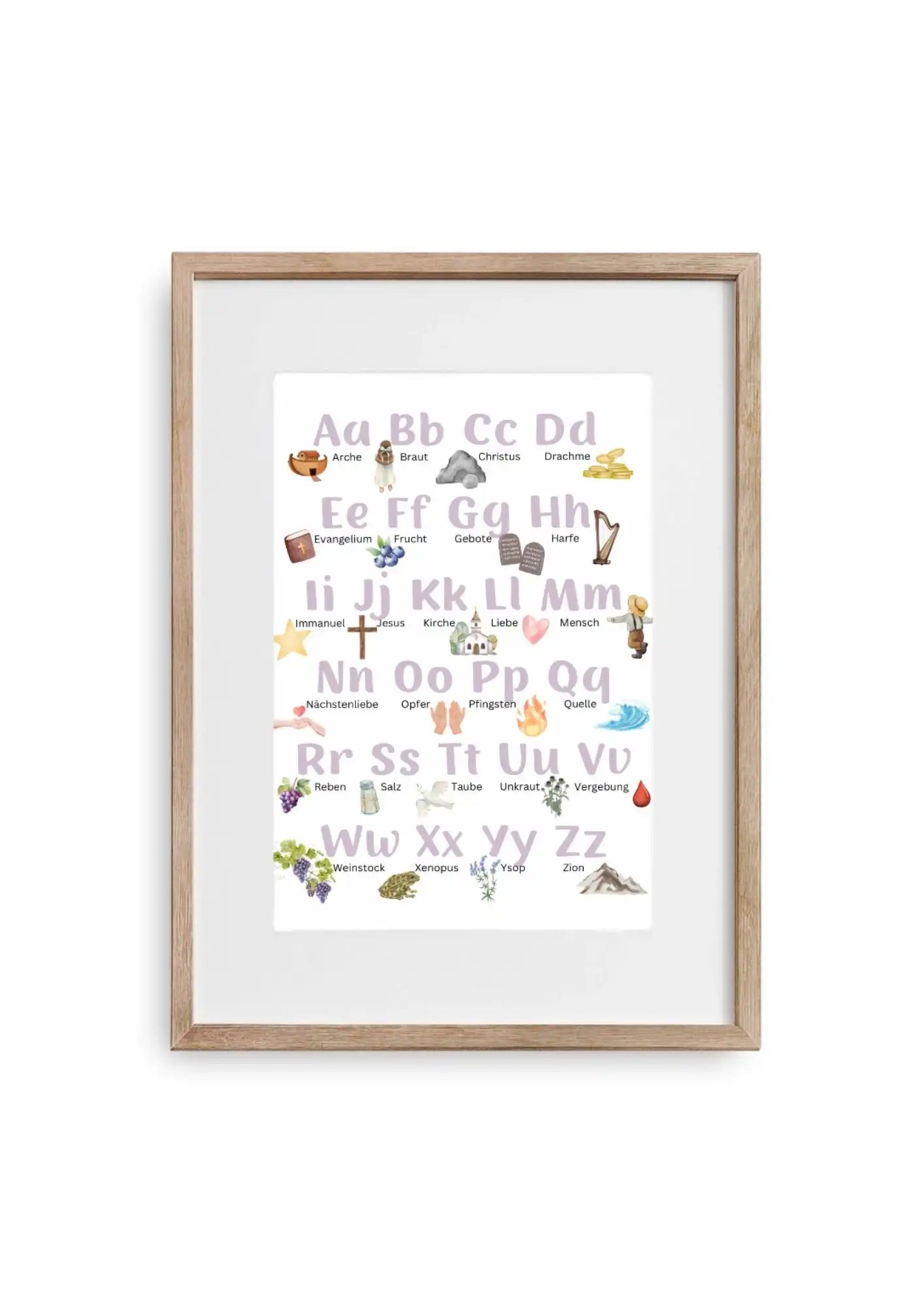 Kinderposter - ABC