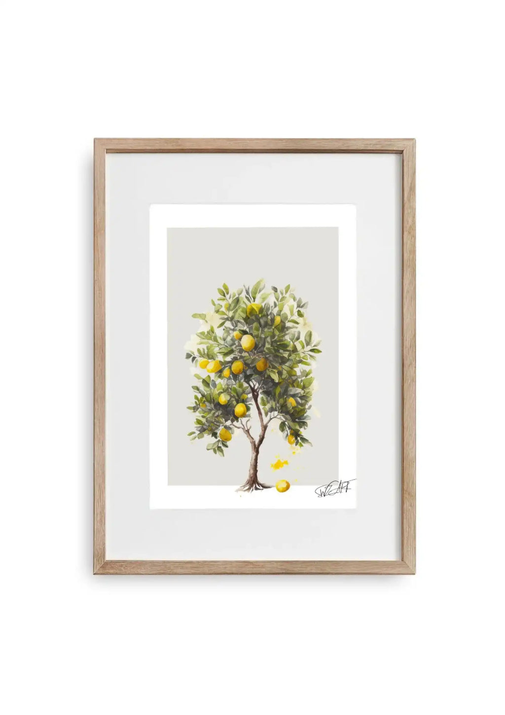 Poster - Der Zitronenbaum