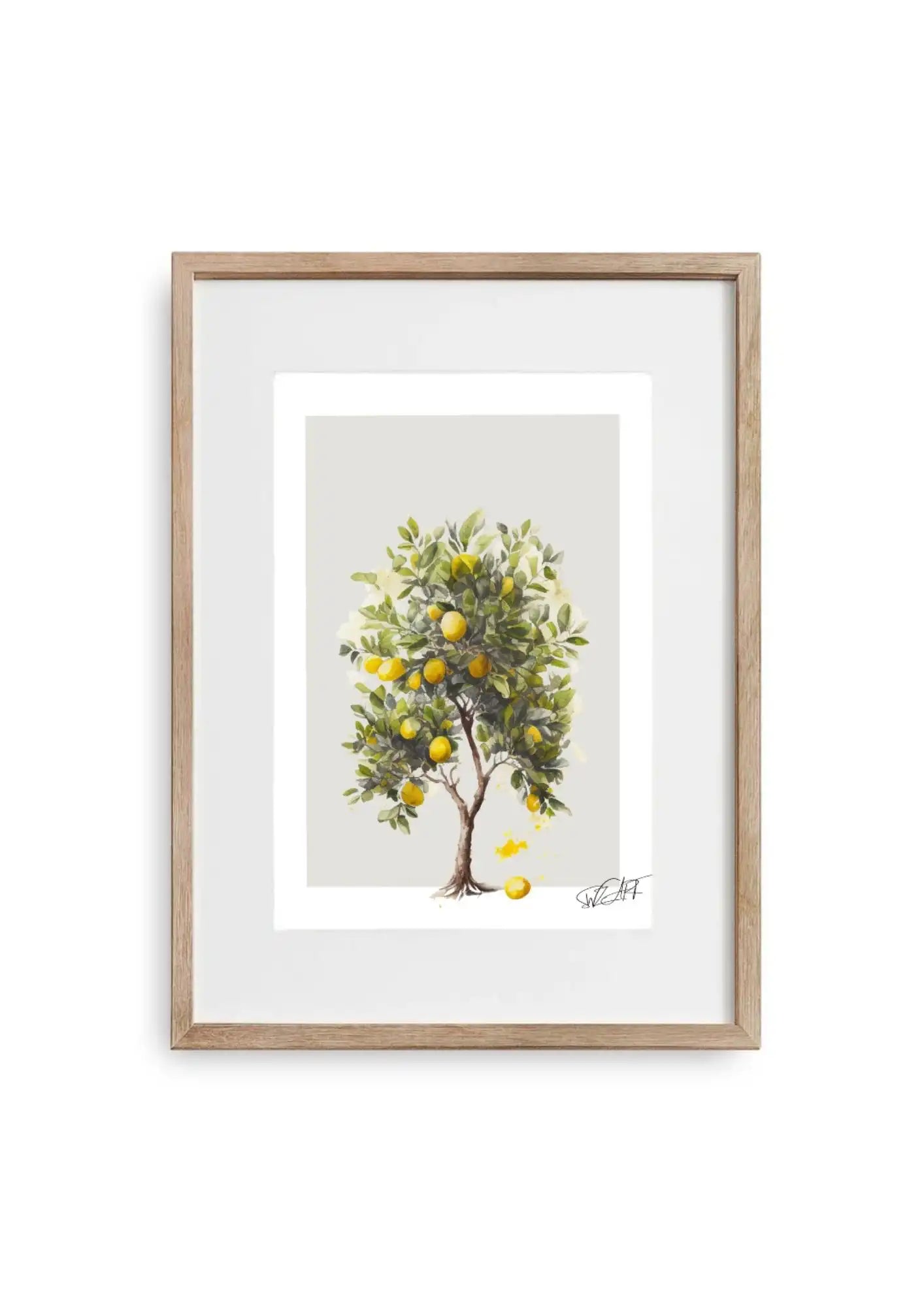 Poster - Der Zitronenbaum