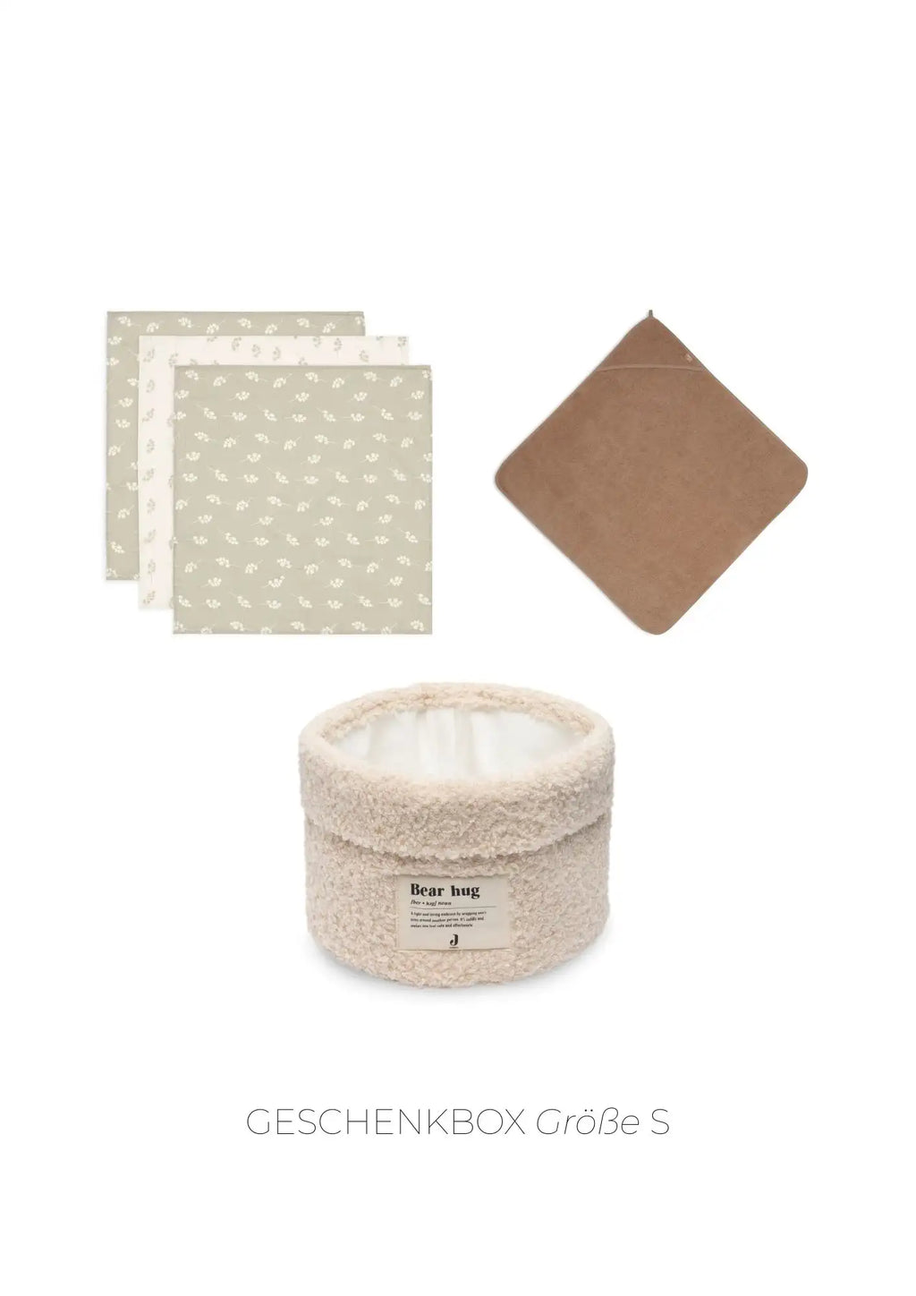 Geschenkbox - Baby Erstausstattungs Set - Eucalyptus