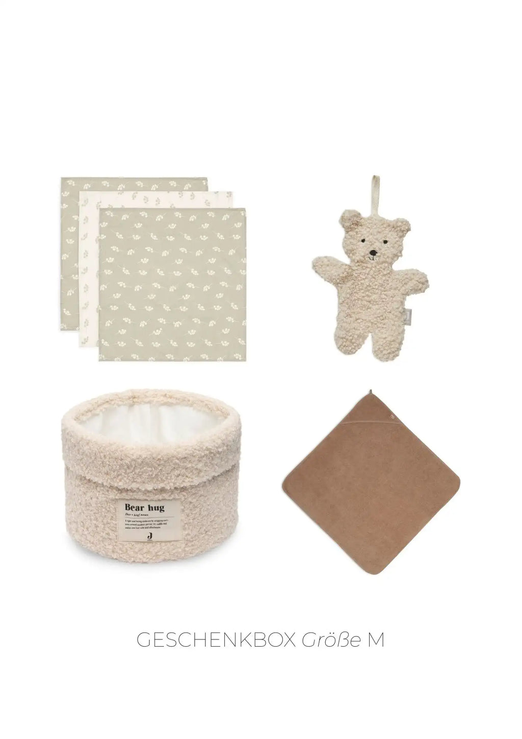 Geschenkbox - Baby Erstausstattungs Set - Eucalyptus