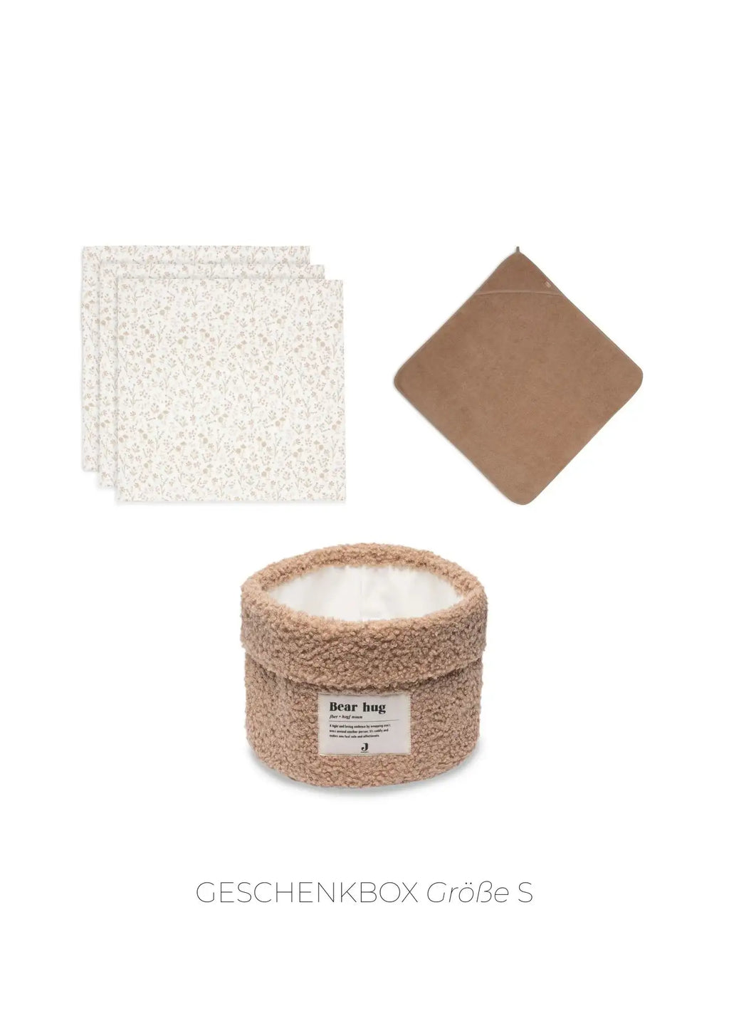 Geschenkbox - Baby Erstausstattungs Set - Blumen