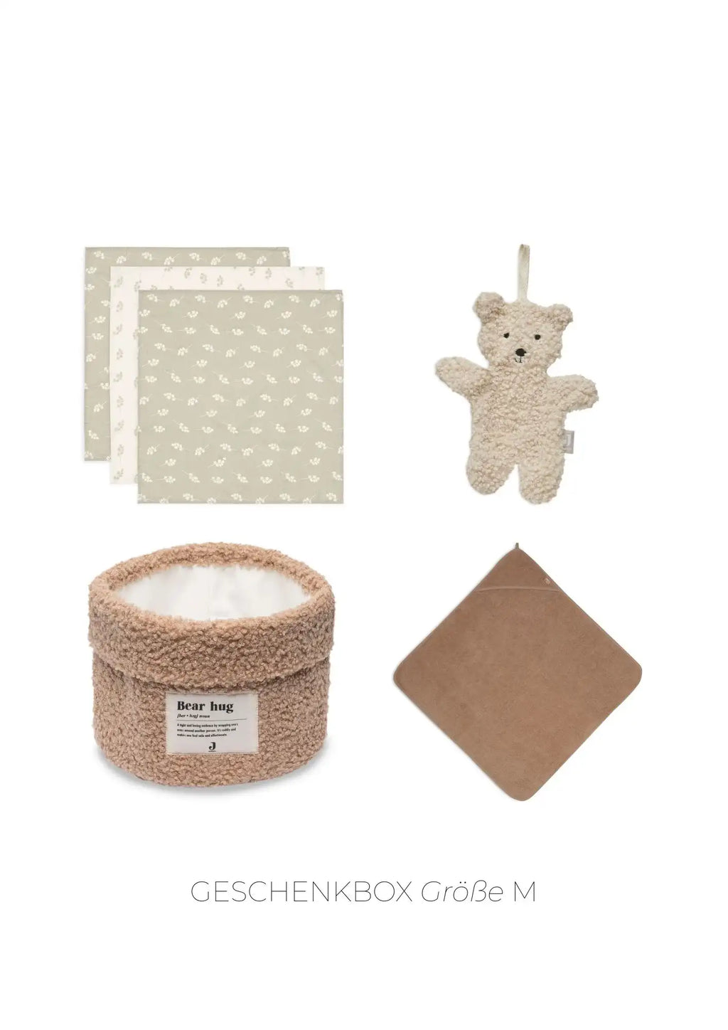 Geschenkbox - Baby Erstausstattungs Set - Eucalyptus